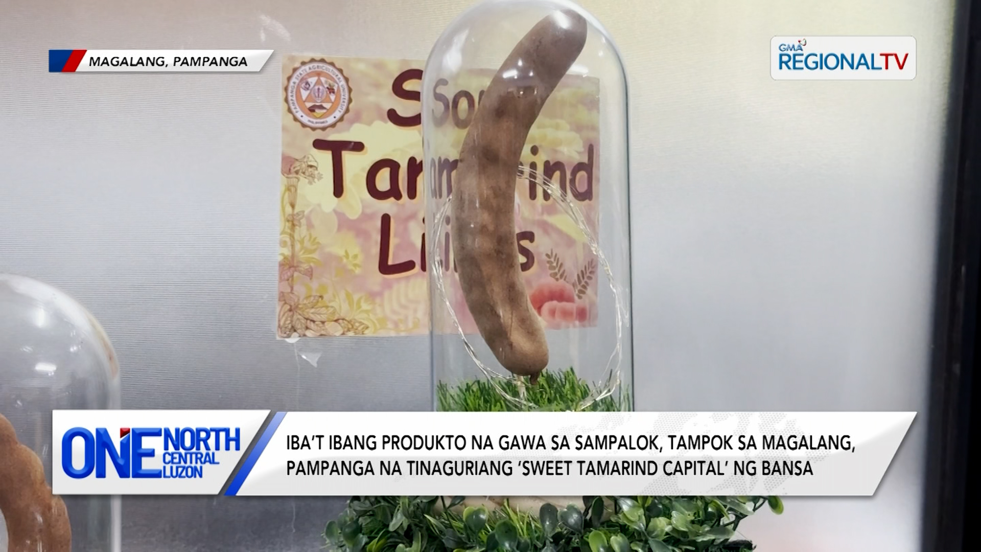 Iba’t ibang produkto na gawa sa sampalok, tampok sa Magalang, Pampanga