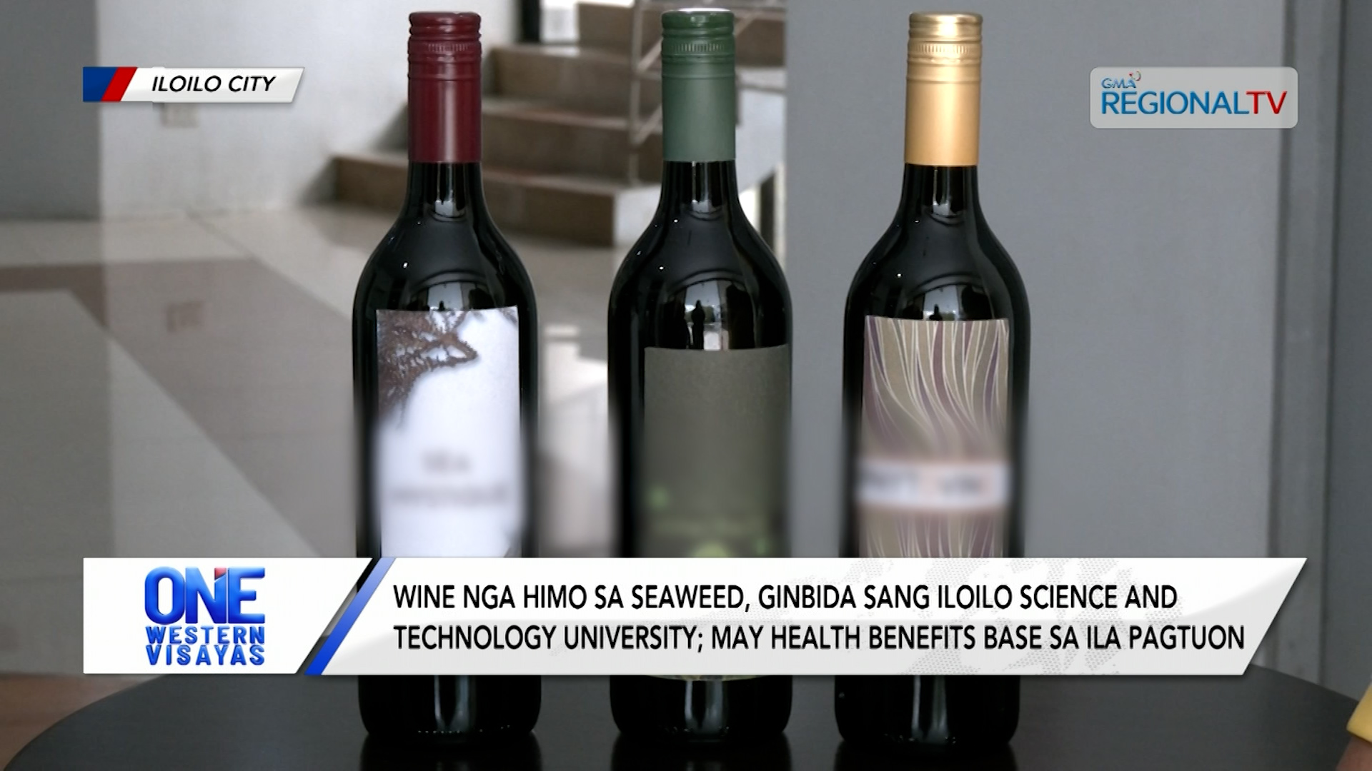 Wine nga himo sa seaweed, may health benefits base sa pagtuon sa ISAT-U