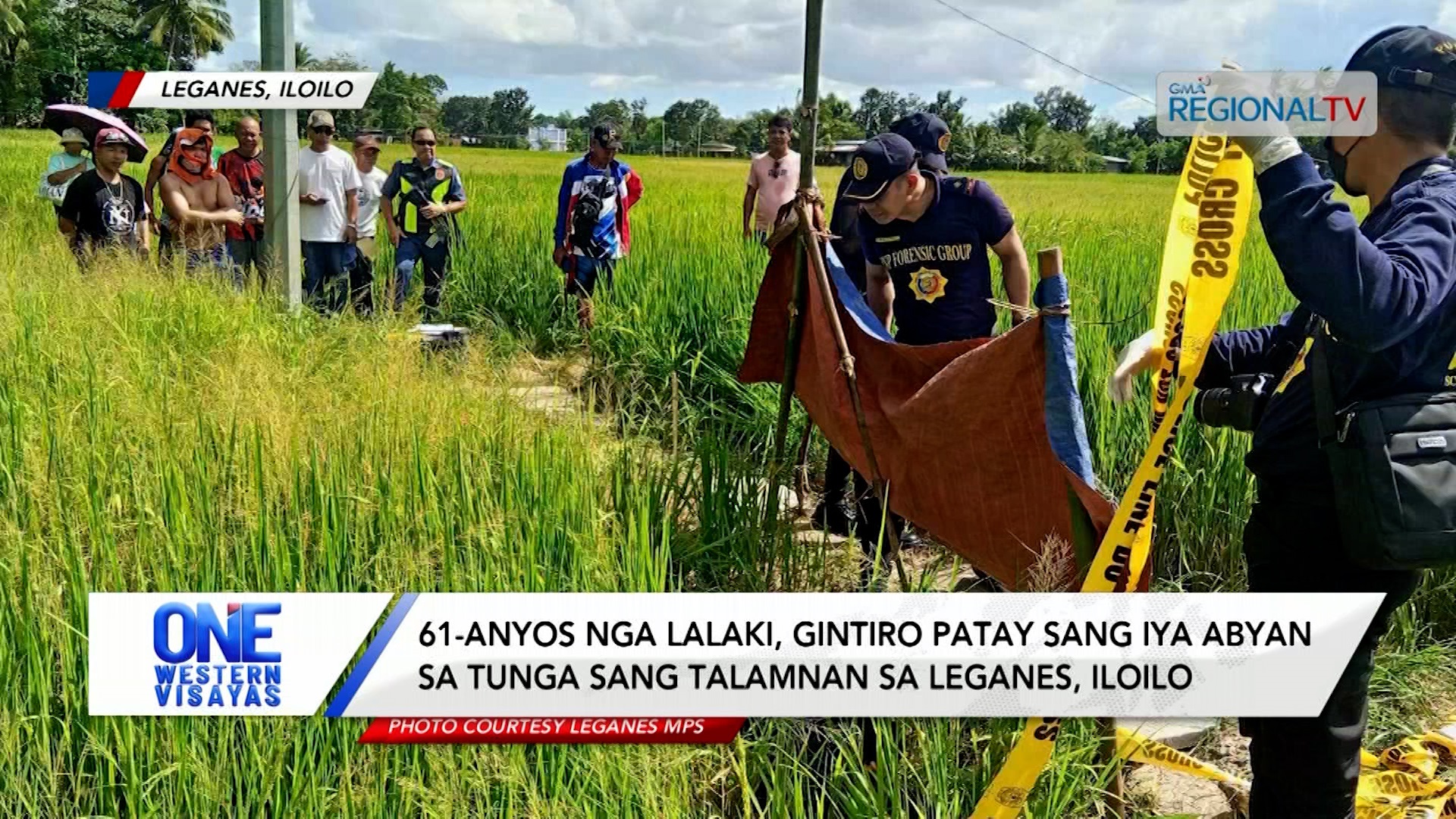 61-anyos nga lalaki gintiro patay sang iya abyan sa talamnan sa Leganes, Iloilo