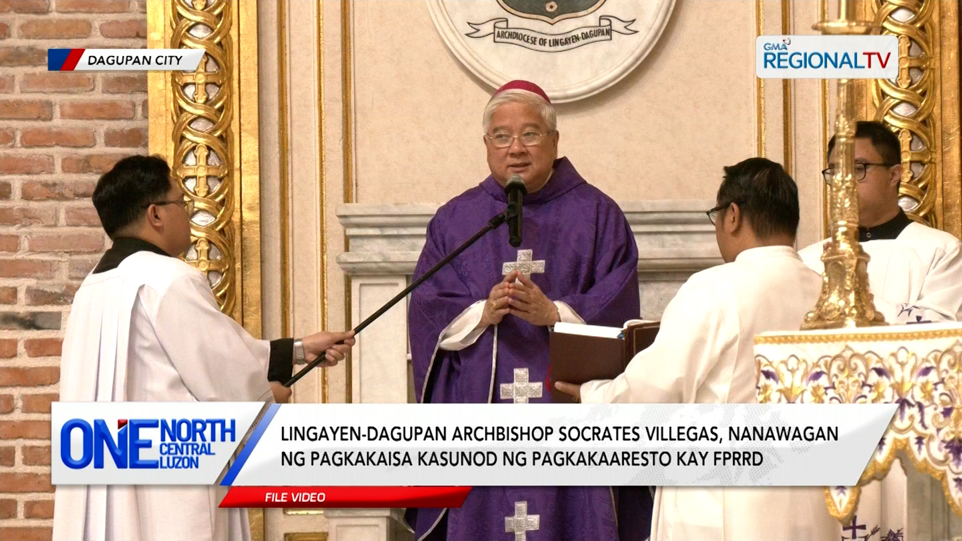 Lingayen-Dagupan Archbishop Socrates Villegas, nanawagan ng pagkakaisa