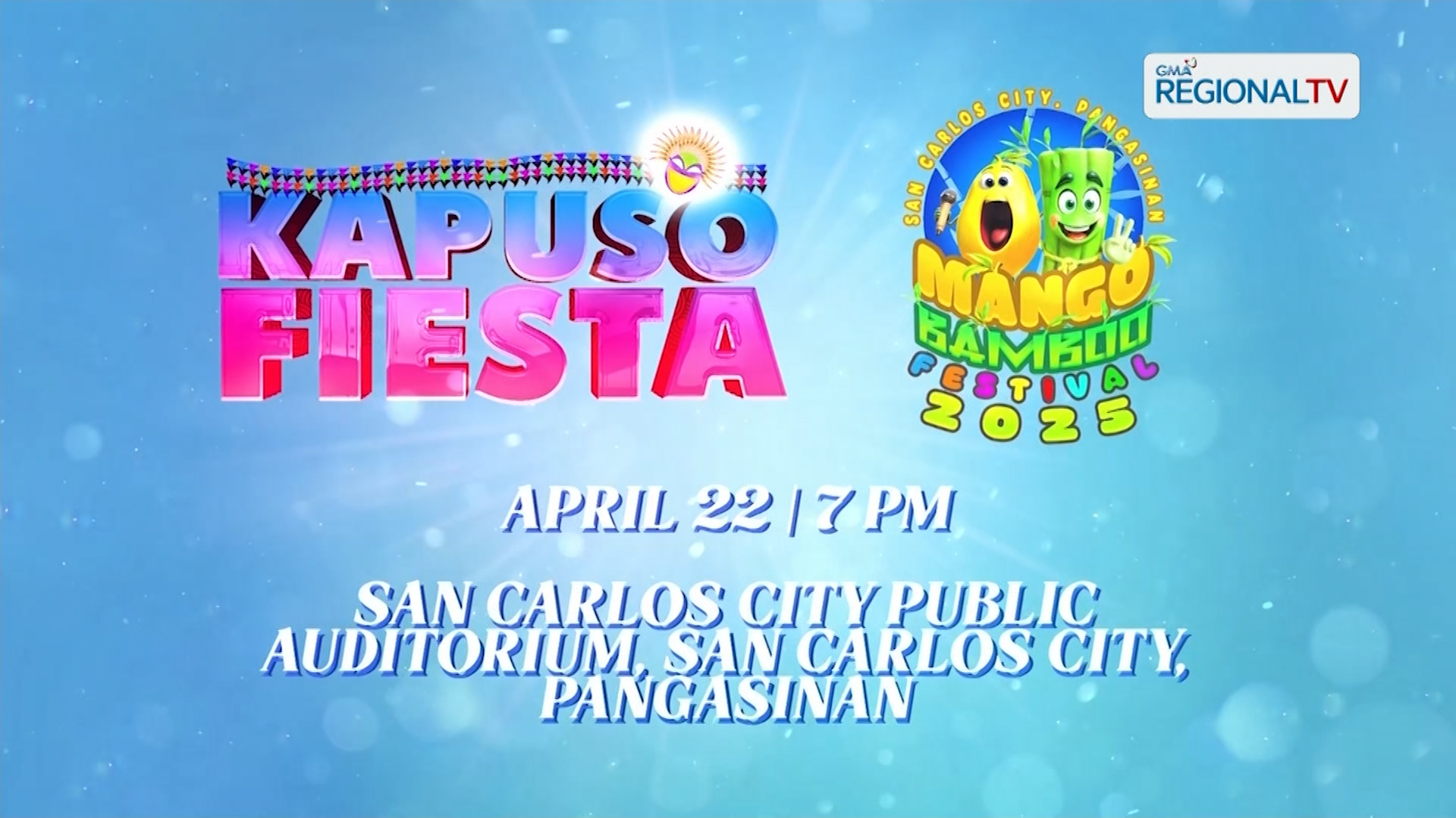 Kapuso artists, mas pasasayahin ang selebrasyon ng Mango-Bamboo Festival