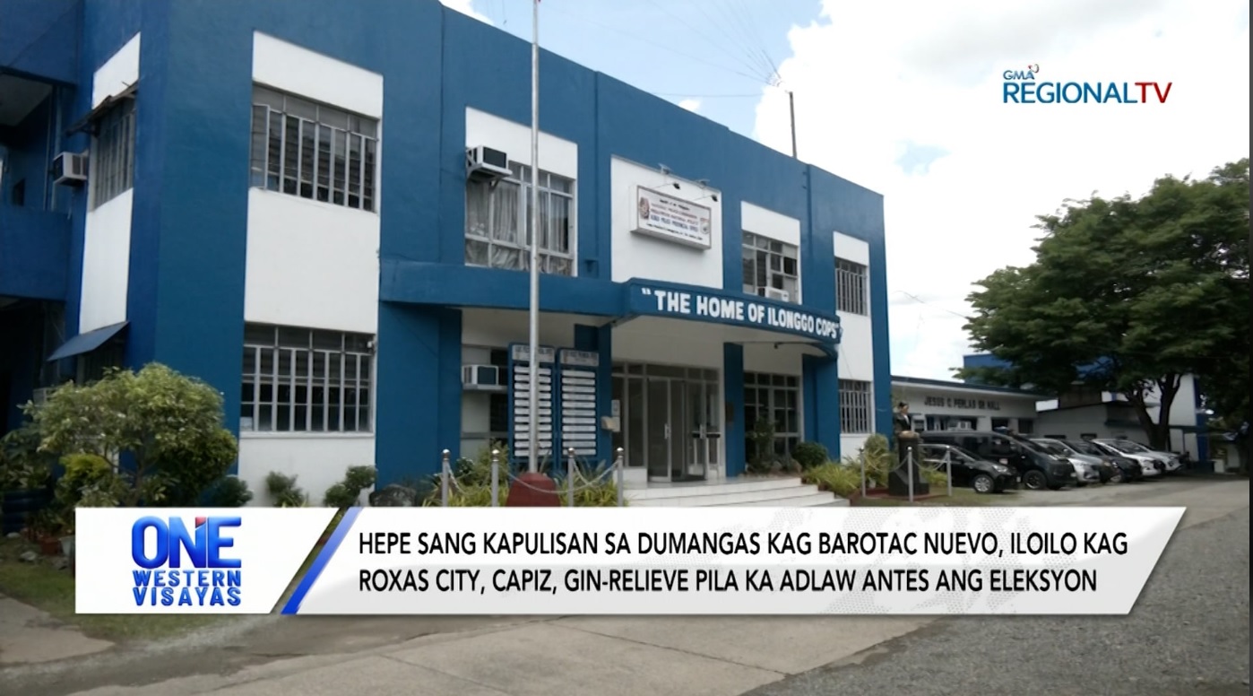 Hepe sang kapulisan sa Dumangas kag Barotac Nuevo kag Roxas City, gin-relieve