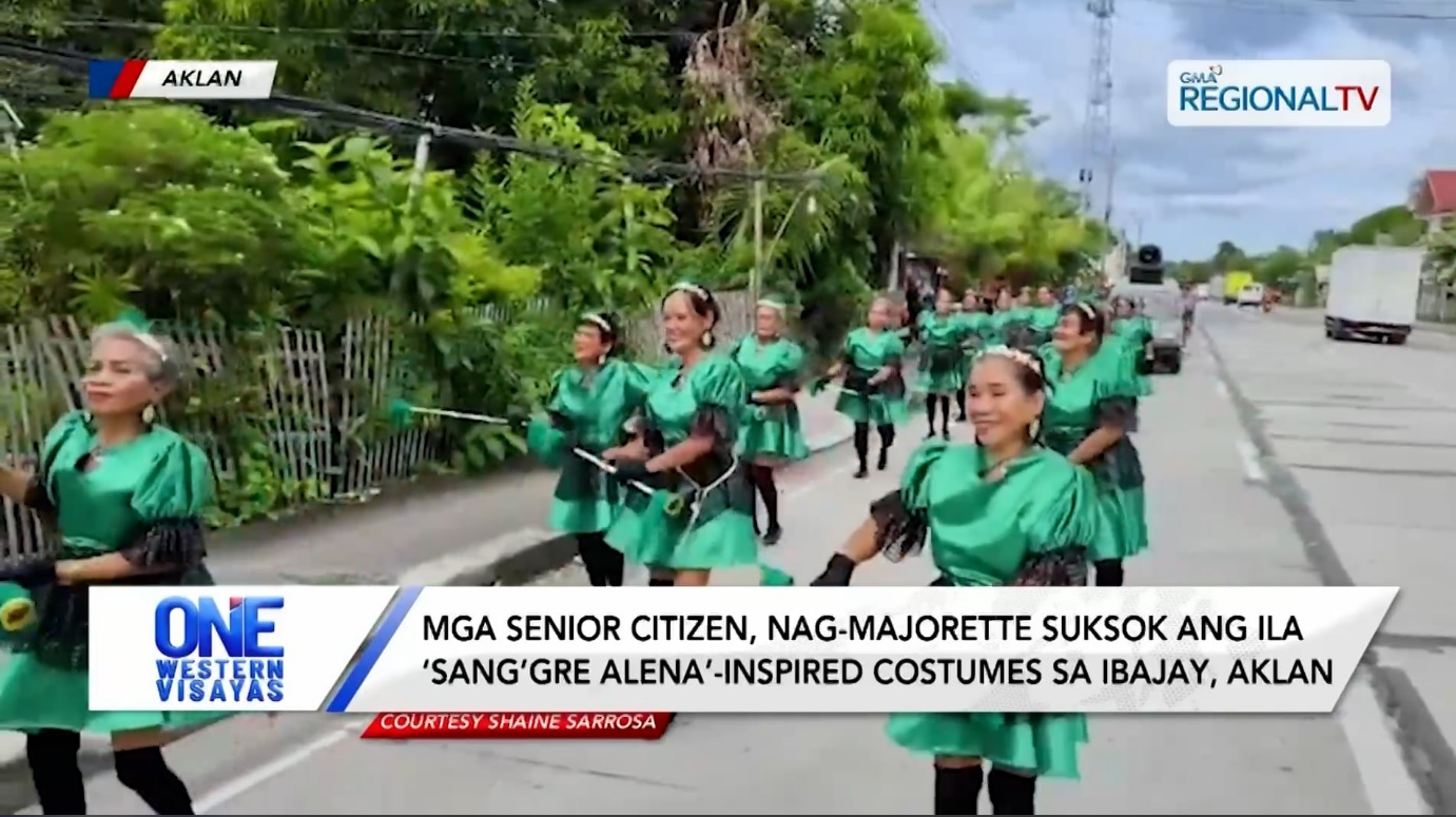 Mga senior citizen, nagrampa suksok ang ‘Sang’gre Alena’-inspired costumes | One Western Visayas