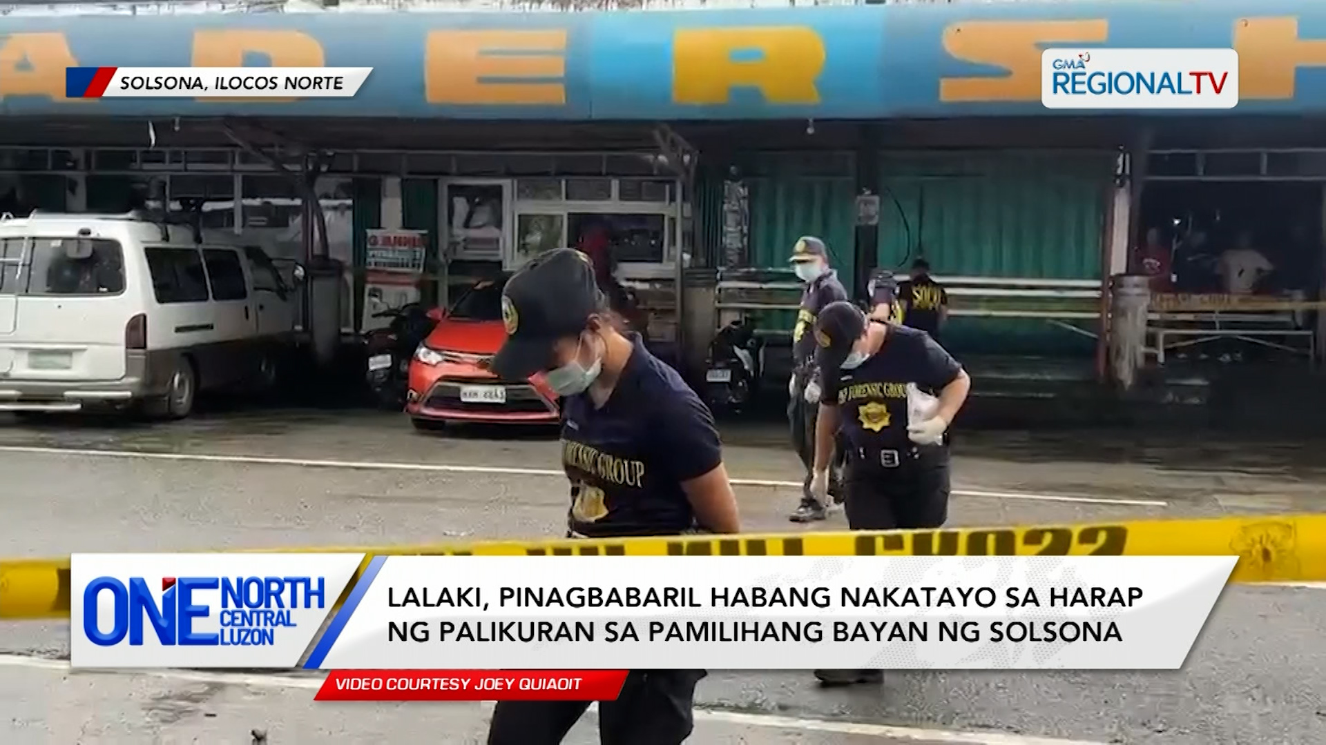 Lalaking nakatayo sa harap ng palikuran sa pamilihang bayan, pinagbabaril | One North Central Luzon