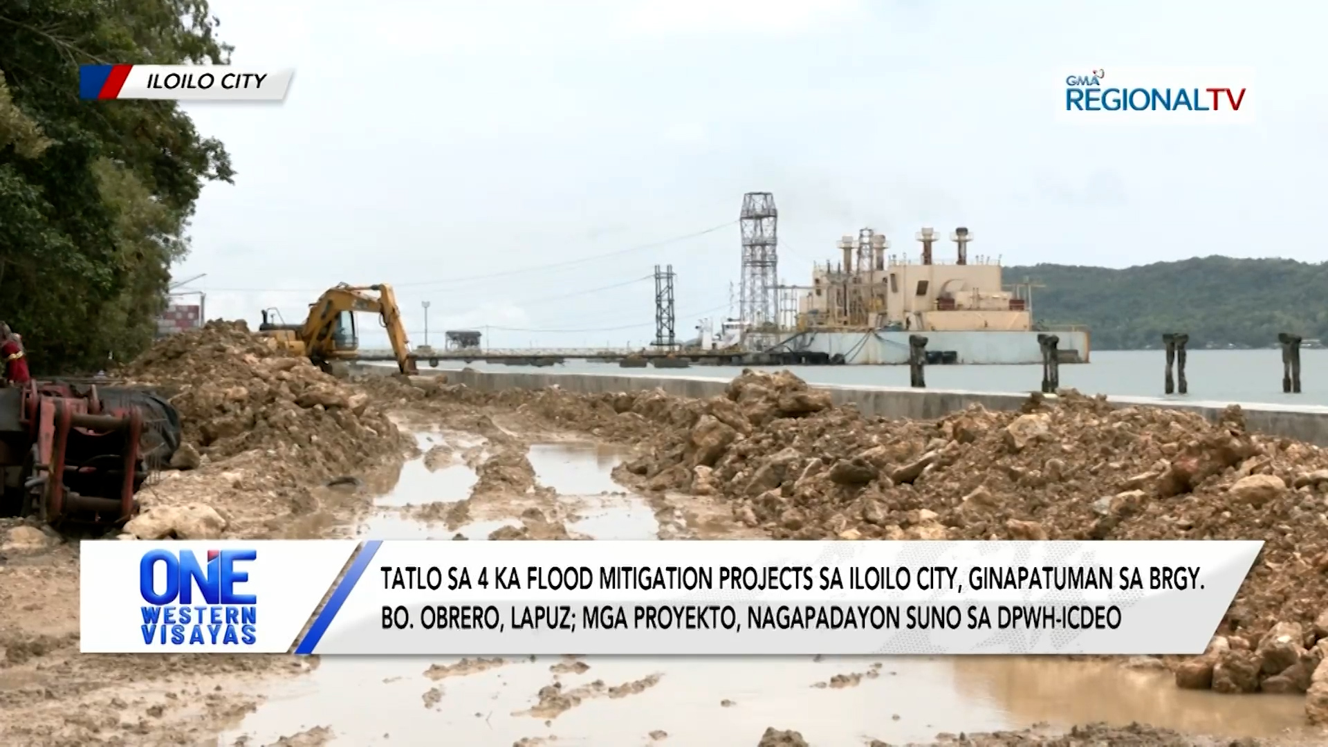 Tatlo sa 4 ka flood mitigation projects sa Iloilo City, yara sa Lapuz | One Western Visayas