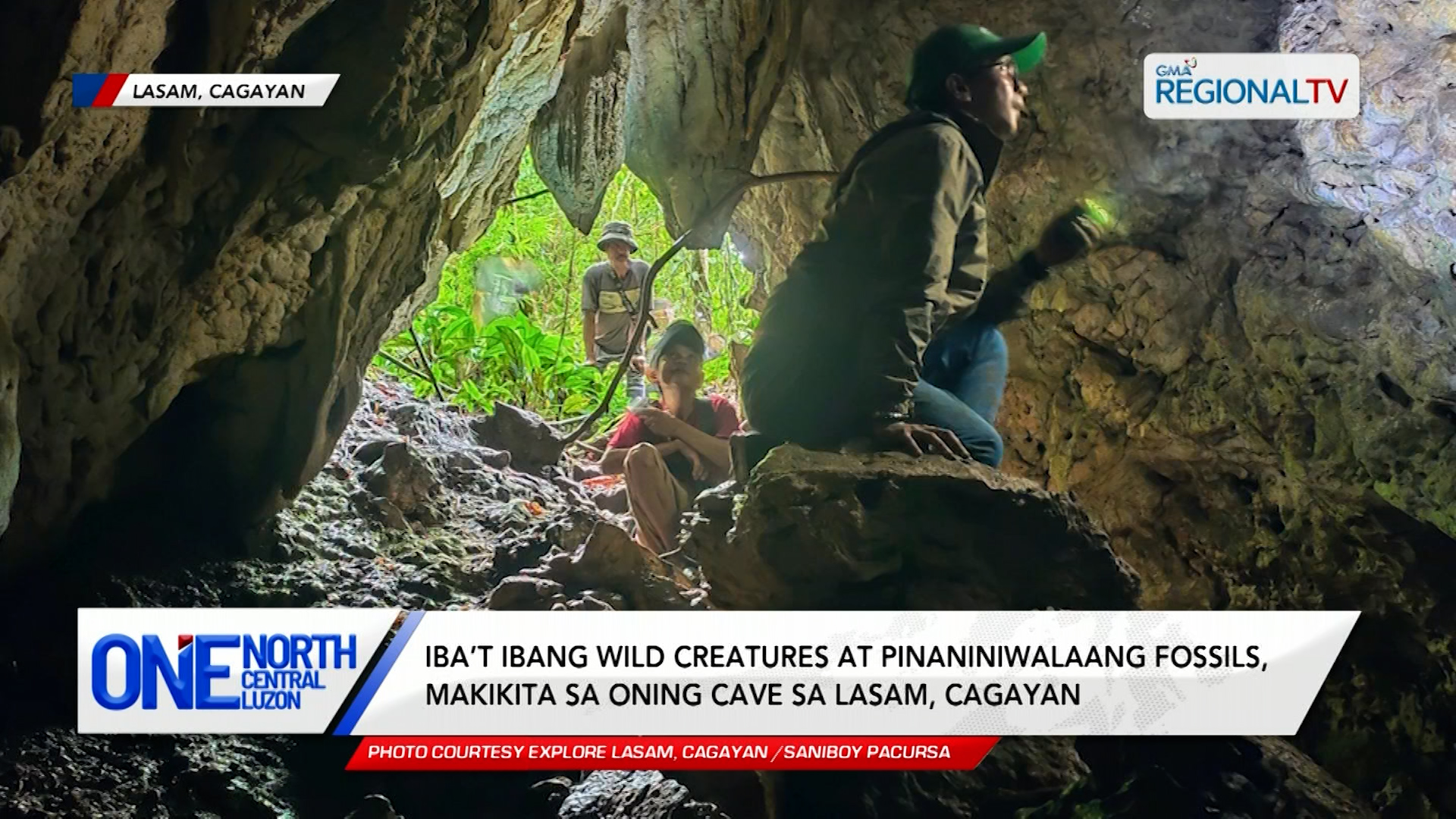 Wild creatures at pinaniniwalaang fossils, makikita sa Oning Cave | One North Central Luzon