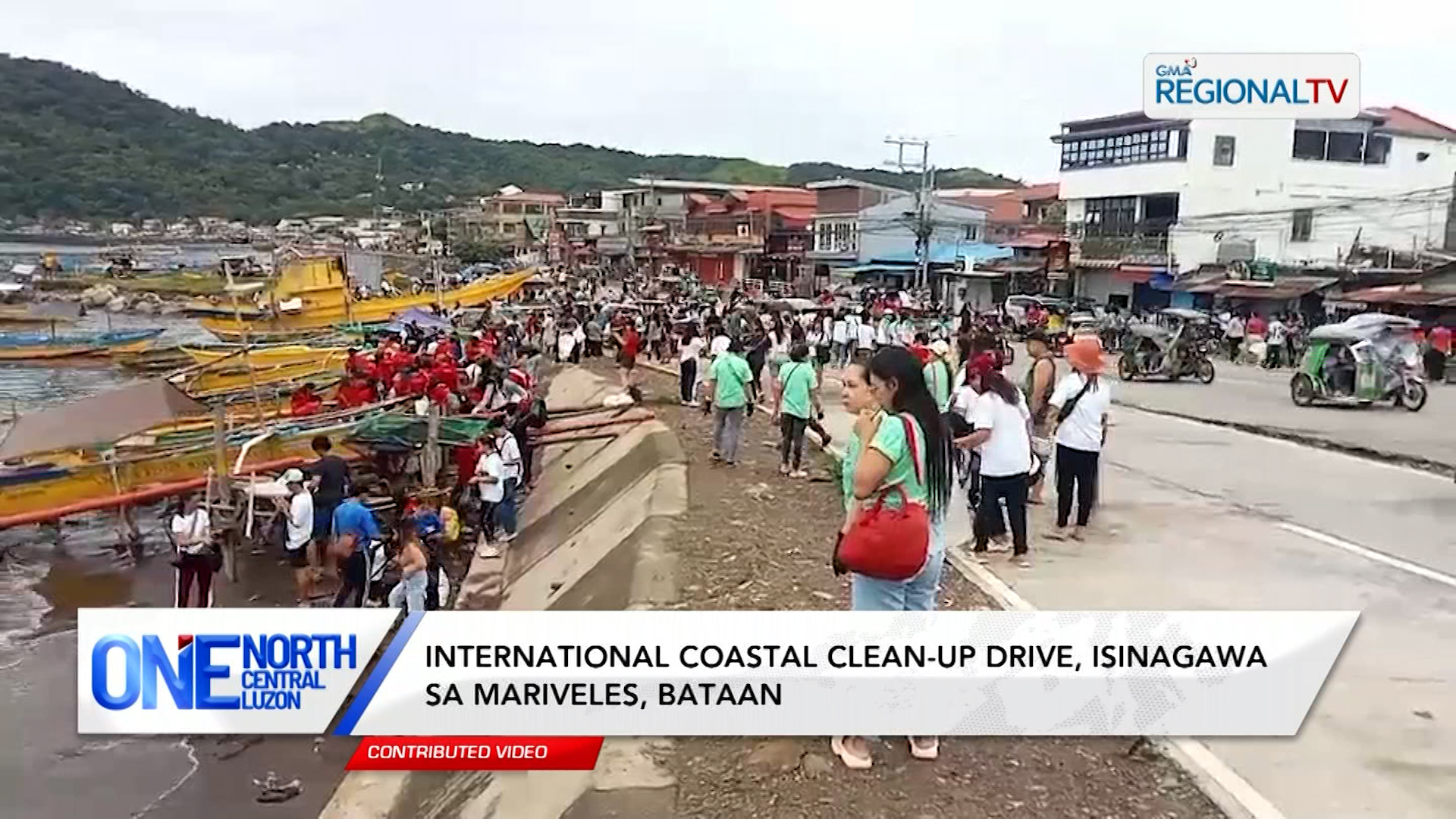 International coastal clean-up drive, isinagawa sa Mariveles, Bataan | One North Central Luzon