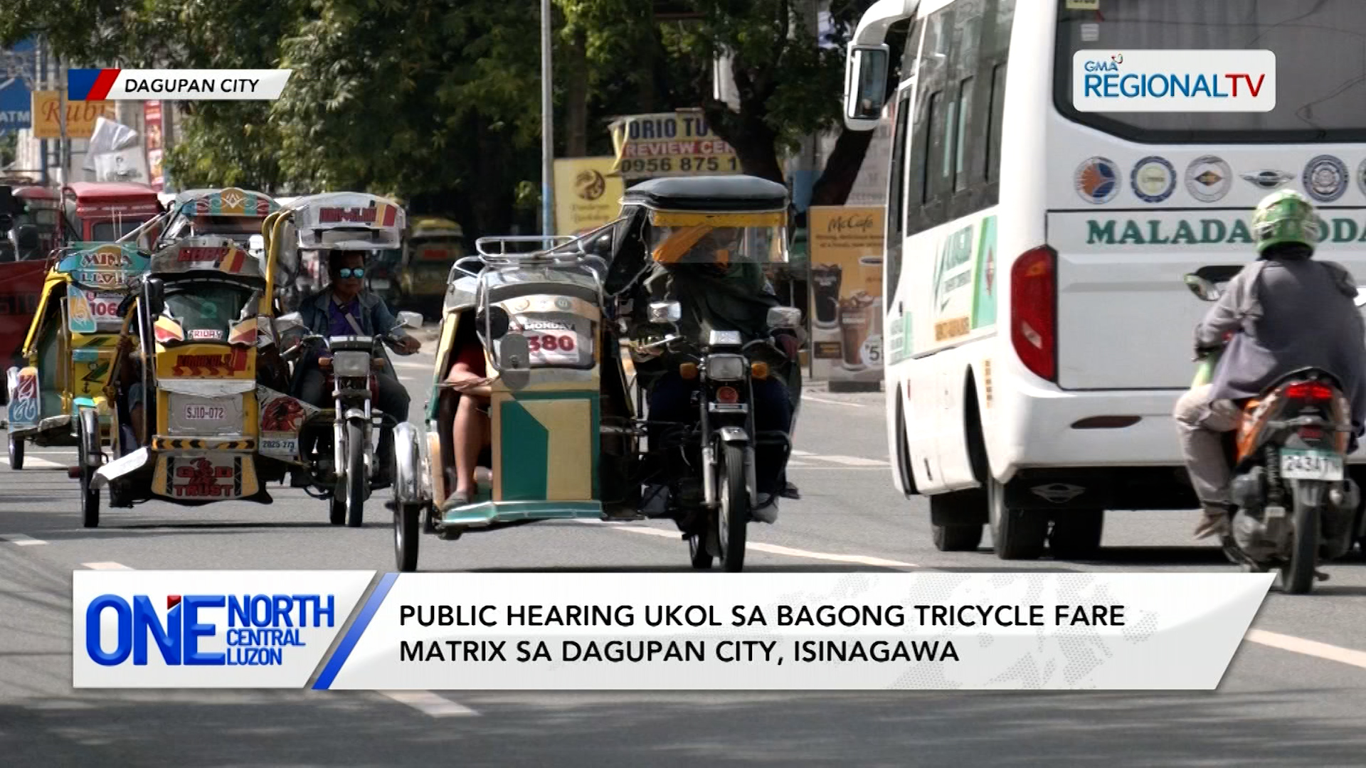 Public hearing ukol sa bagong tricycle fare matrix sa Dagupan, isinagawa | One North Central Luzon