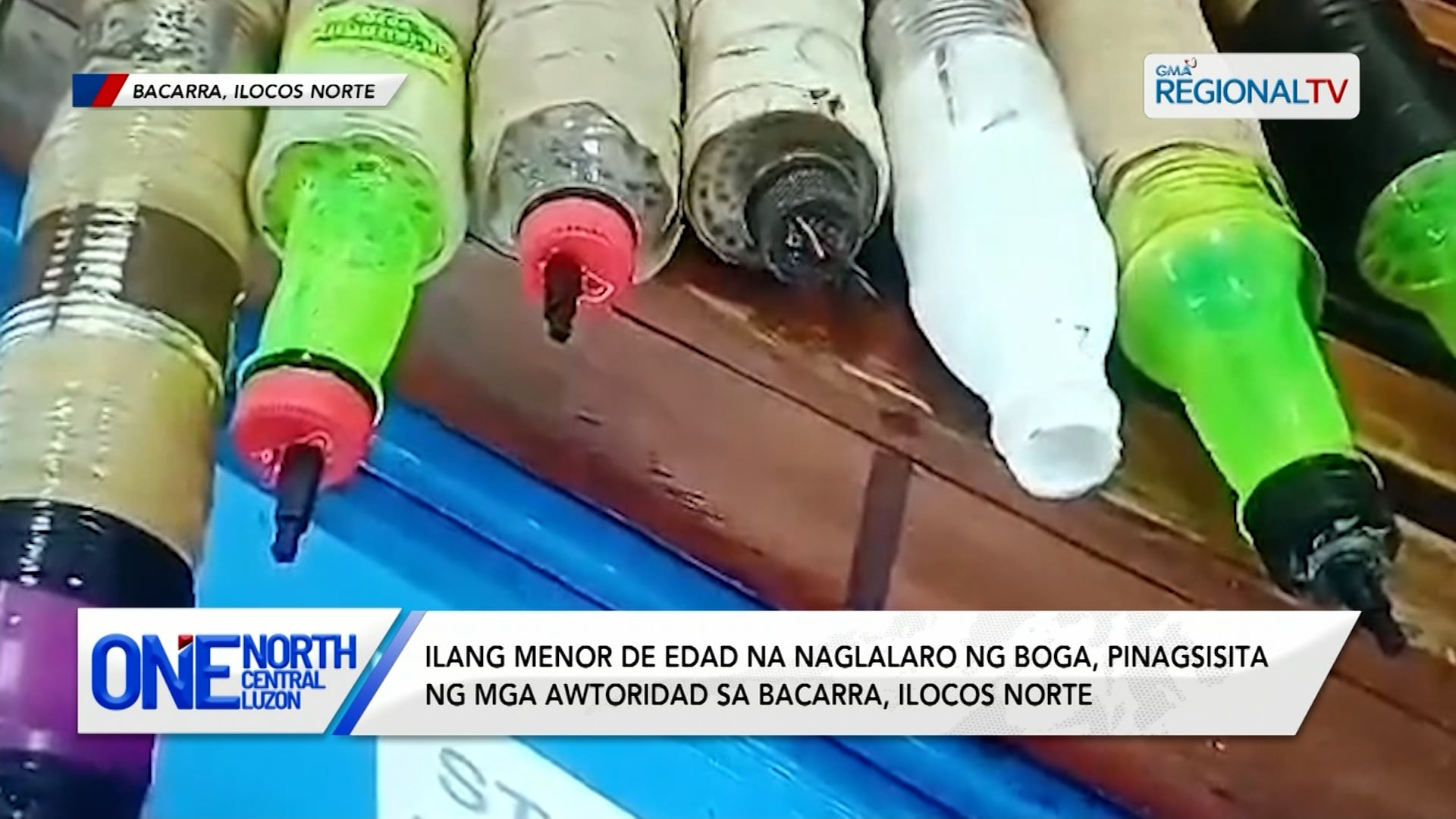 Ilang menor de edad na naglalaro ng boga, pinagsisita ng mga awtoridad | One North Central Luzon