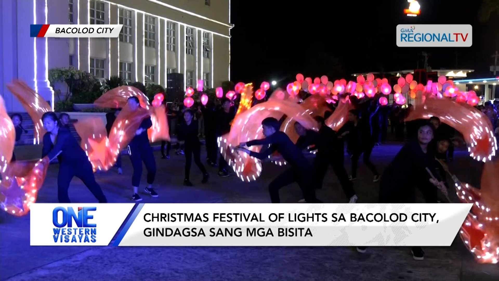 Christmas festival of lights sa Bacolod City, gindagsa sang mga bisita | One Western Visayas
