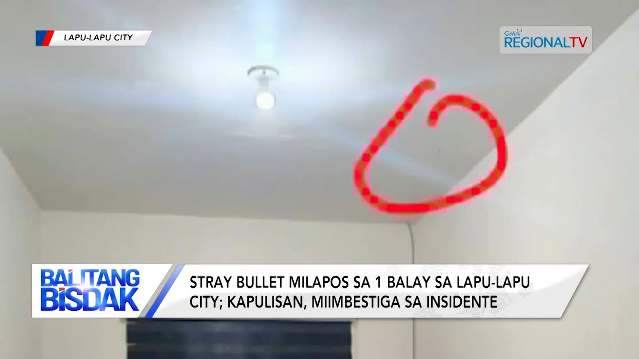 Stray Bullet, Milapos sa usa ka Balay sa Lapu-Lapu City | Balitang Bisdak