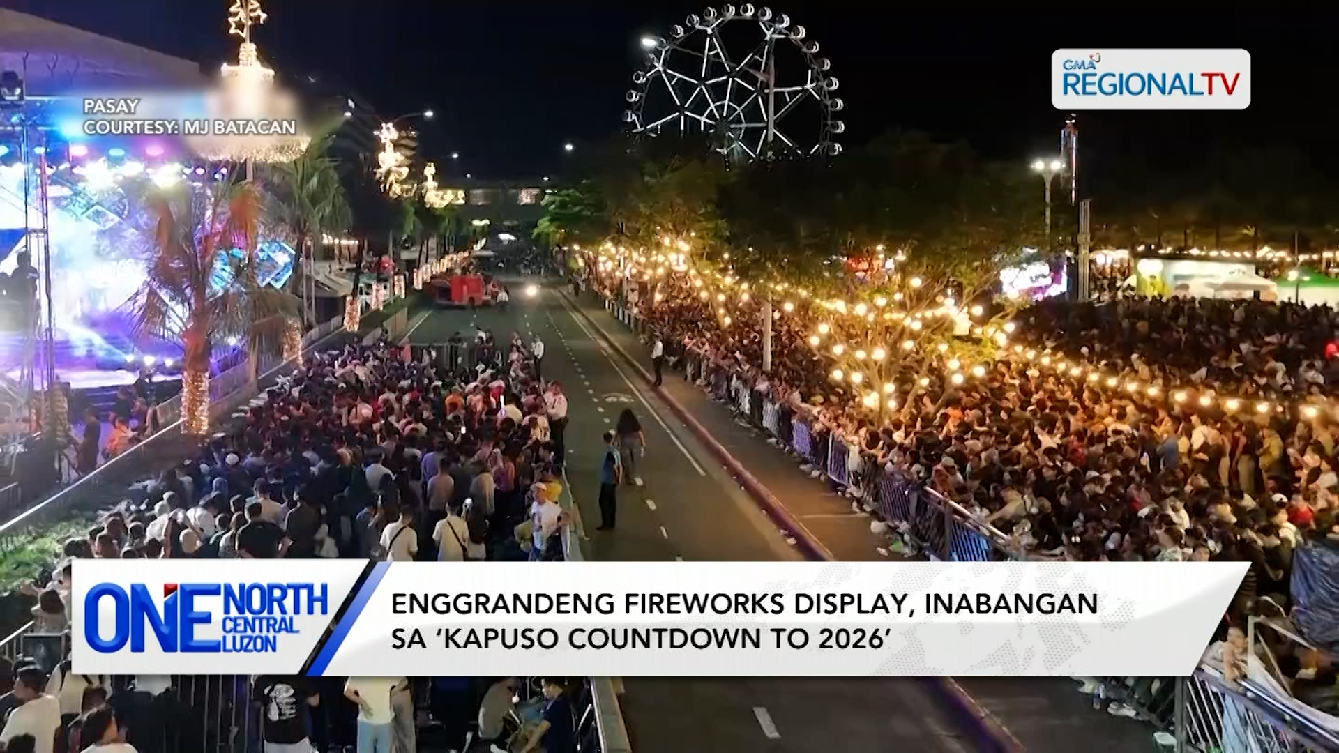 Enggrandeng fireworks display, inabangan sa ‘Kapuso Countdown to 2026’ | One North Central Luzon