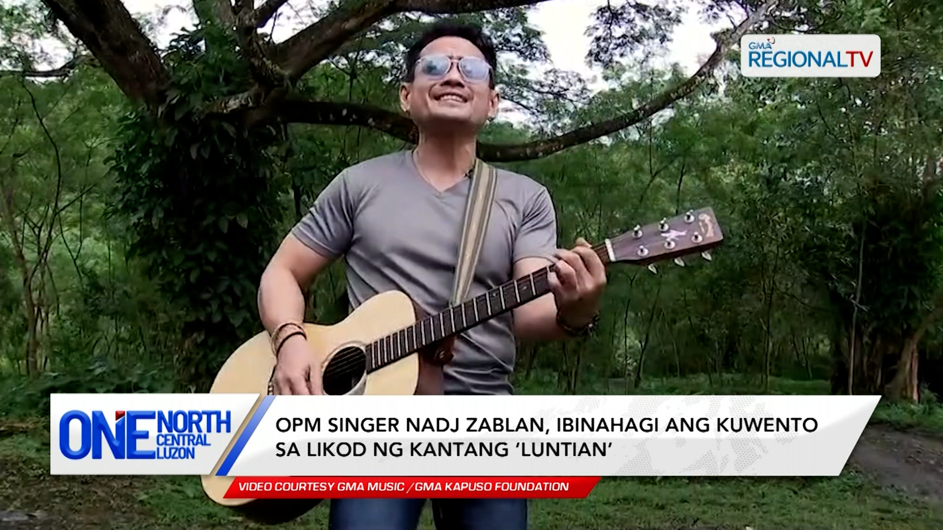 OPM singer Nadj Zablan, ibinahagi ang kuwento sa likod ng kantang Luntian | One North Central Luzon