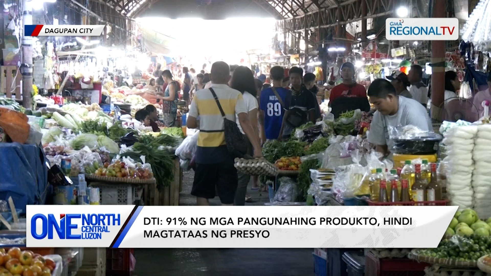 DTI: 91% ng mga pangunahing produkto, hindi magtataas ng presyo | One North Central Luzon