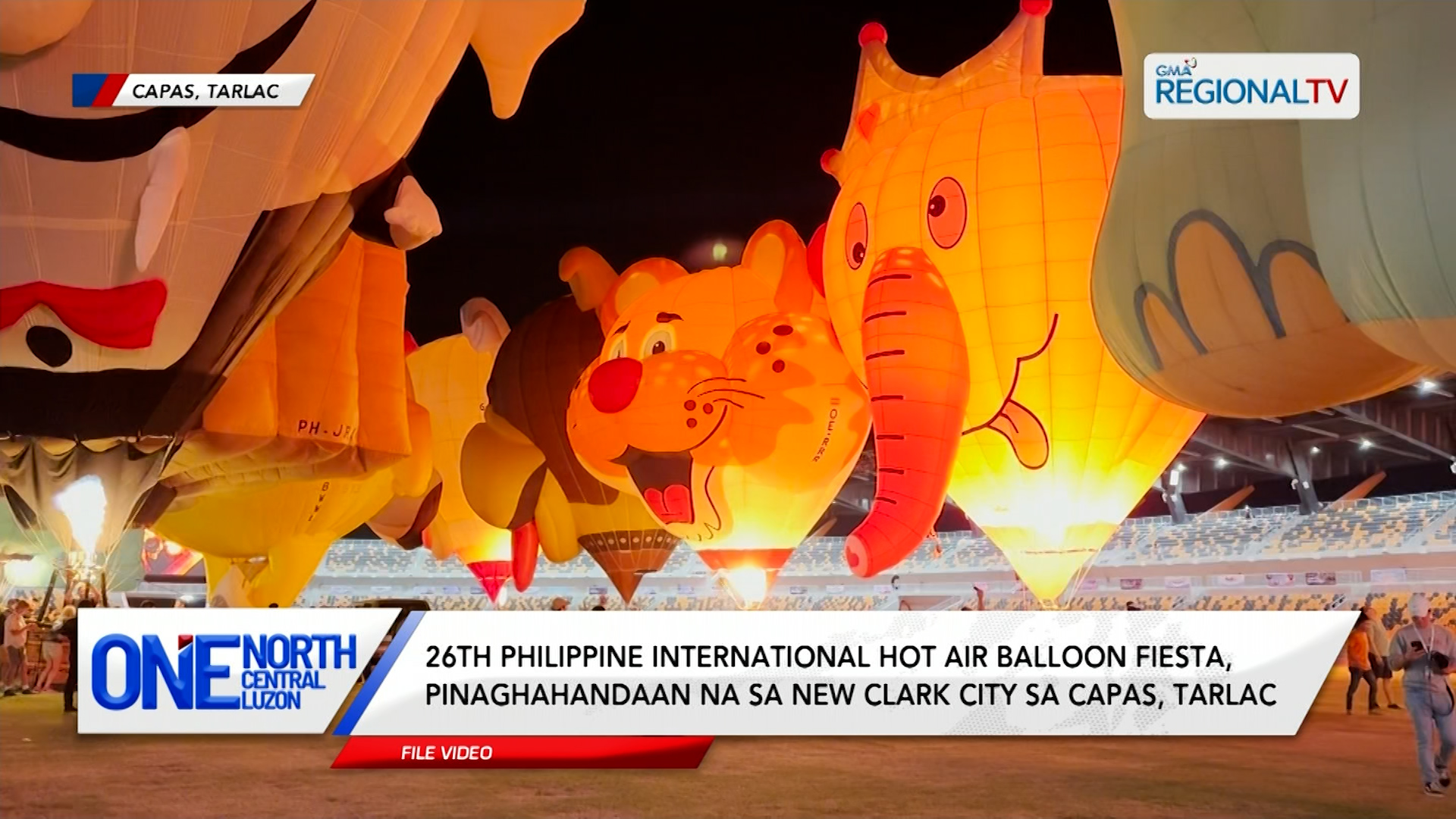 26th Philippine International Hot Air Balloon Fiesta, pinaghahandaan na | One North Central Luzon