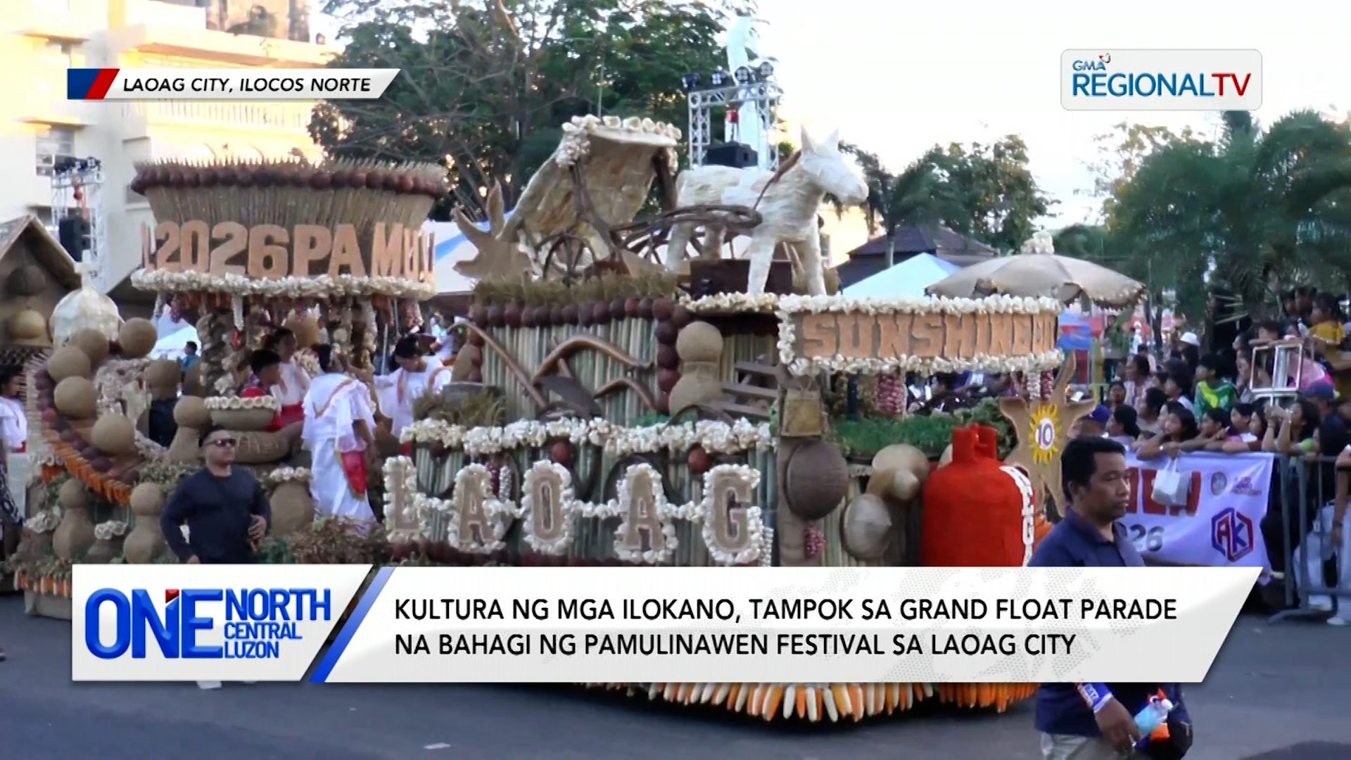 Kultura ng mga Ilokano, tampok sa Pamulinawen Festival sa Laoag City | One North Central Luzon