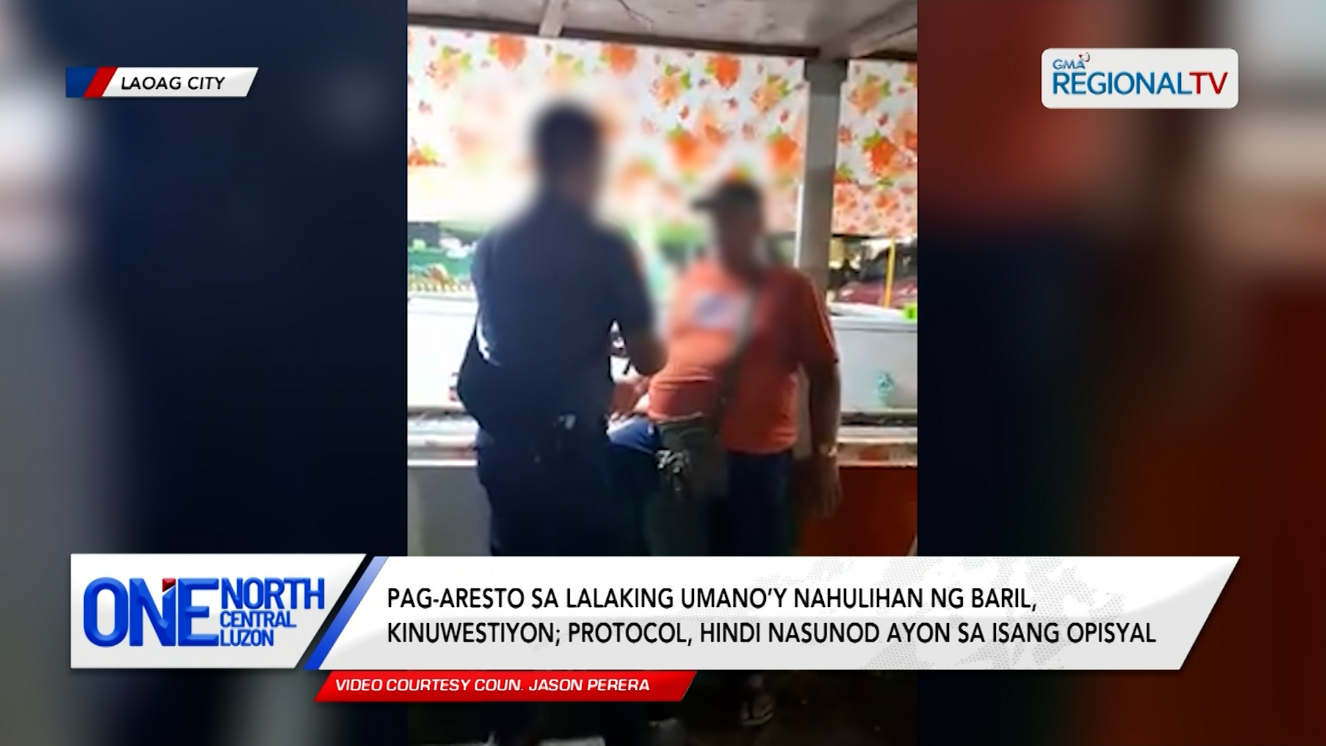 Pag-aresto sa lalaking umano’y nahulihan ng baril, kinuwestiyon | One North Central Luzon