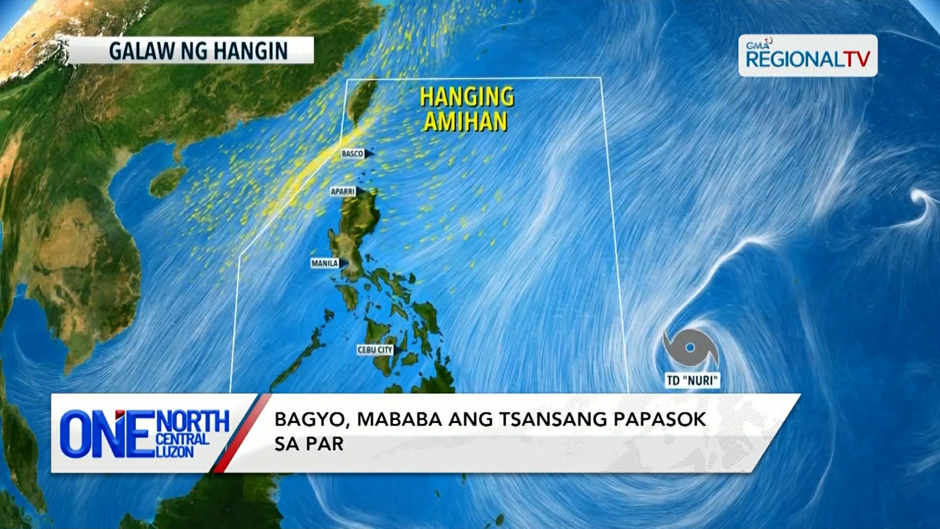 Bagyo, mababa ang tsansang papasok sa PAR | One North Central Luzon