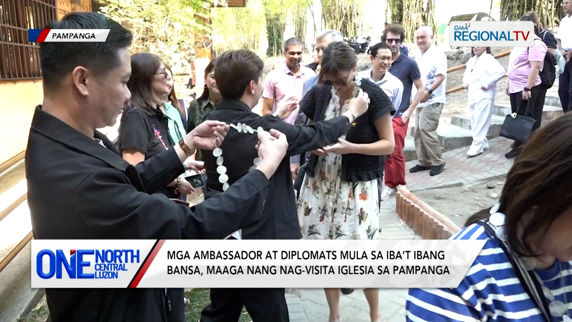 Mga ambassador at diplomats, maaga nang nag-Visita Iglesia sa Pampanga | One North Central Luzon