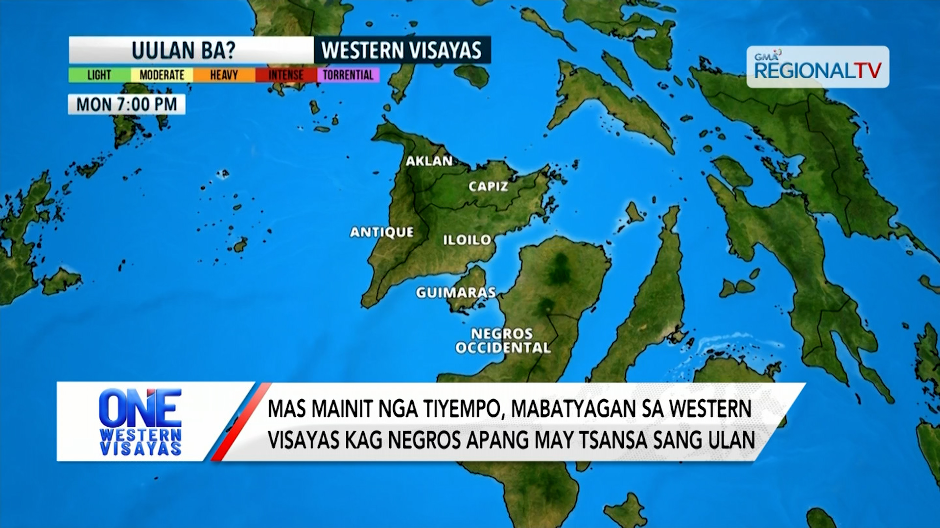 Mas mainit nga tiyempo, mabatyagan apang may tsansa sang ulan | One Western Visayas
