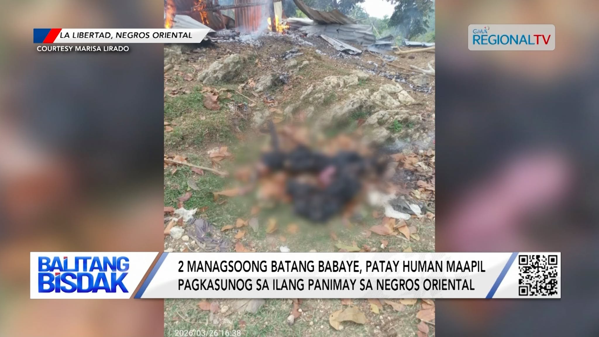 2 Managsoong Batang Babaye, Patay human Maapil og Kasunog | Balitang Bisdak