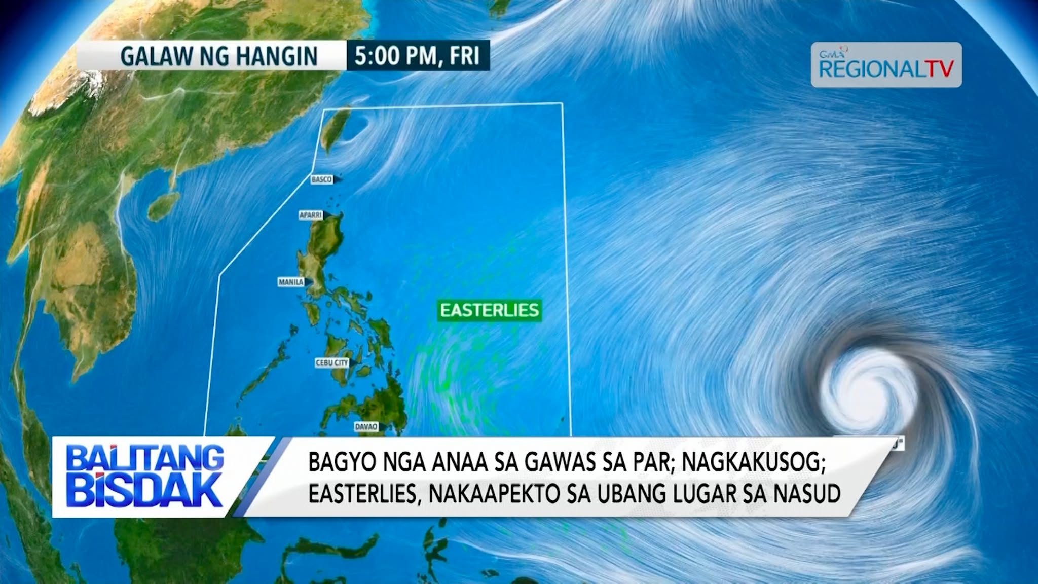 Bagyo sa Gawas sa PAR, Nagkakusog | Balitang Bisdak