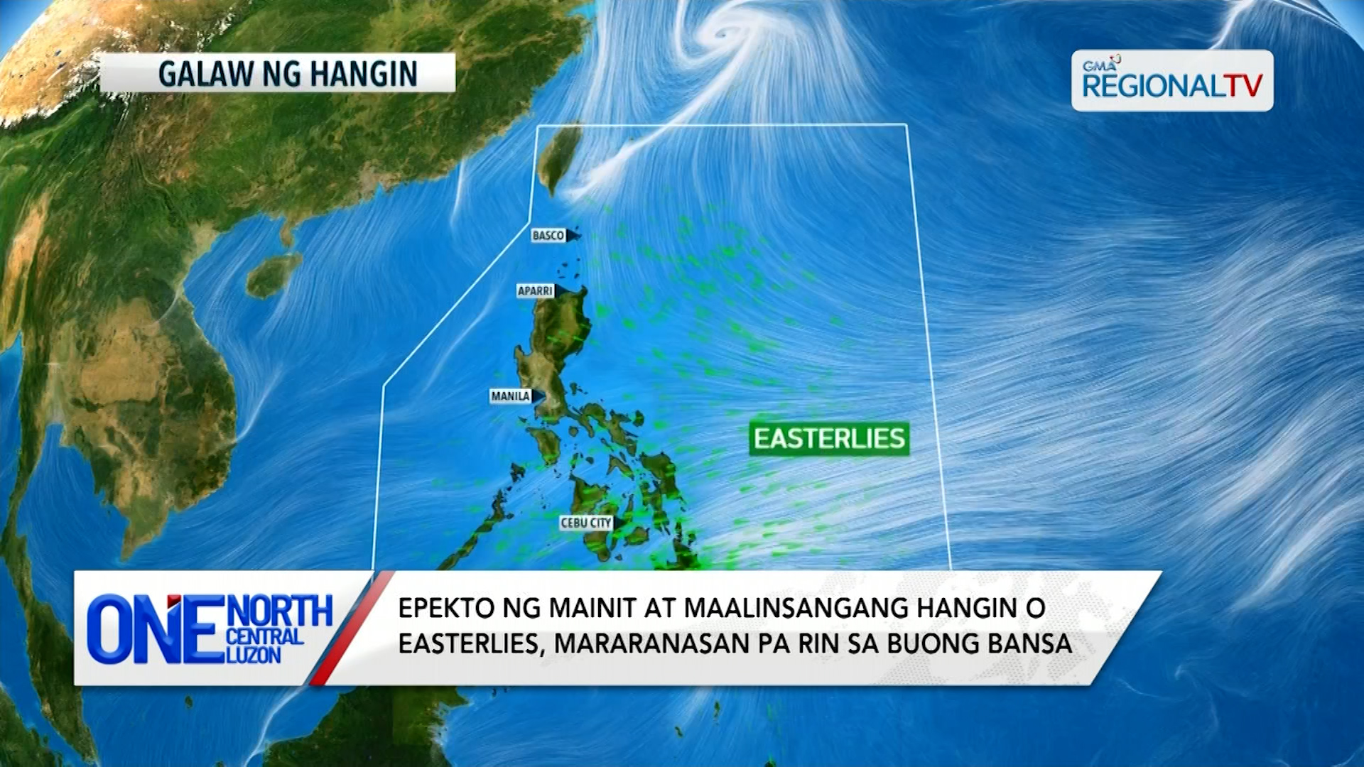 Epekto ng mainit at maalinsangang hangin o easterlies, mararanasan pa rin | One North Central Luzon