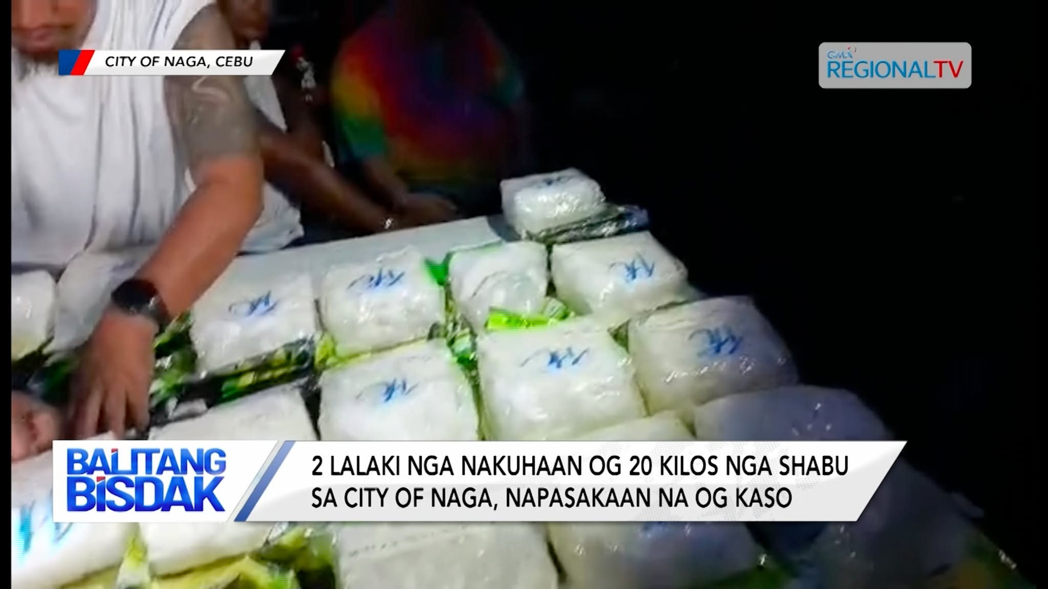 2 Lalaki nga Nakuhaan og 20 Kilos nga Shabu, Napasakaan na og Kaso | Balitang Bisdak
