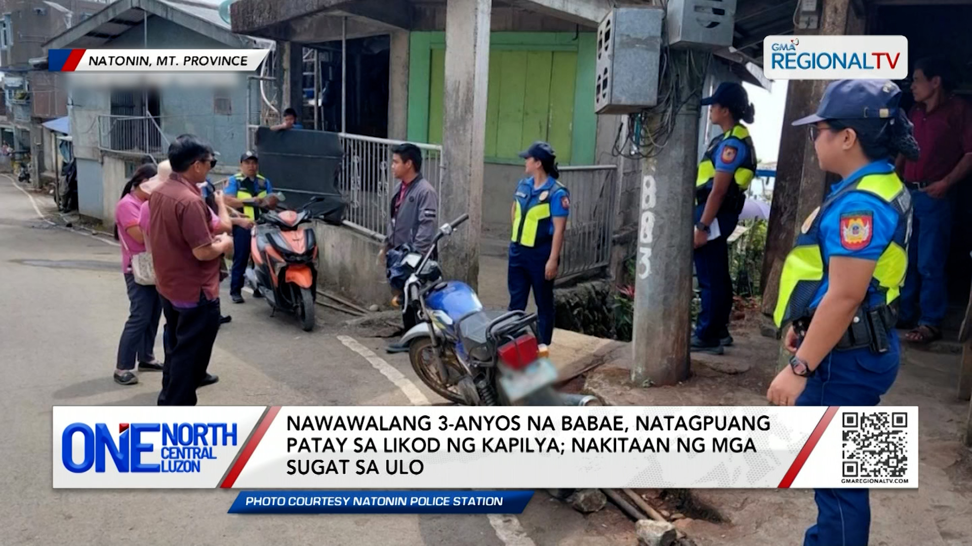 Nawawalang 3-anyos na babae, natagpuang patay sa likod ng kapilya | One North Central Luzon