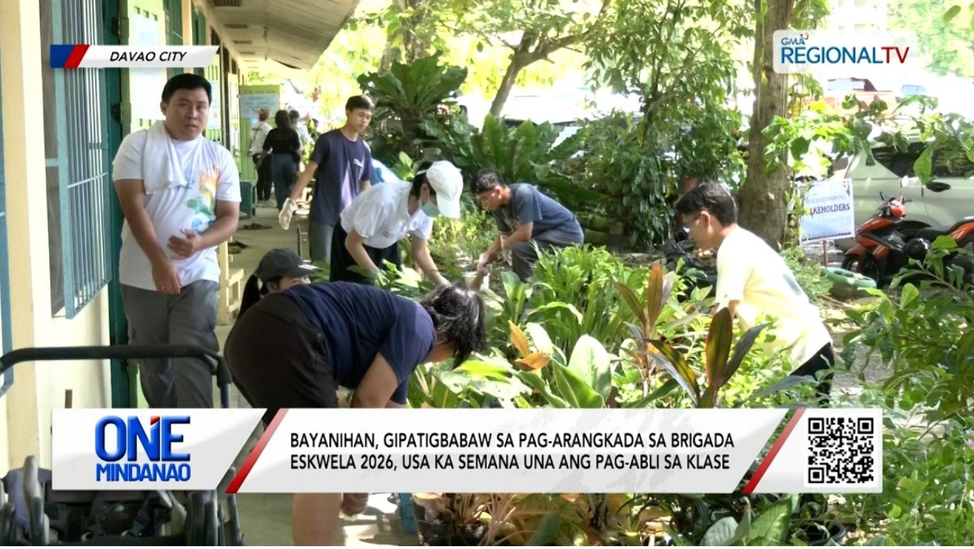 Sec. Angara, gipangunahan ang Nationwide Brigada Eskwela 2026 I One Mindanao