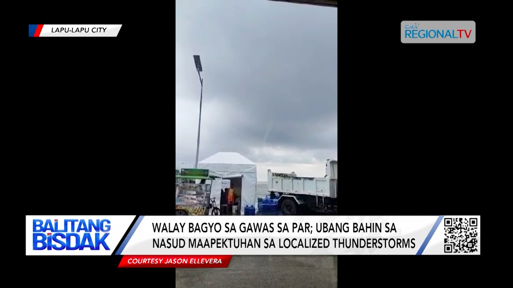 Waterspout o Ipo-Ipo, nasigpatan sa Lapu-Lapu City | Balitang Bisdak