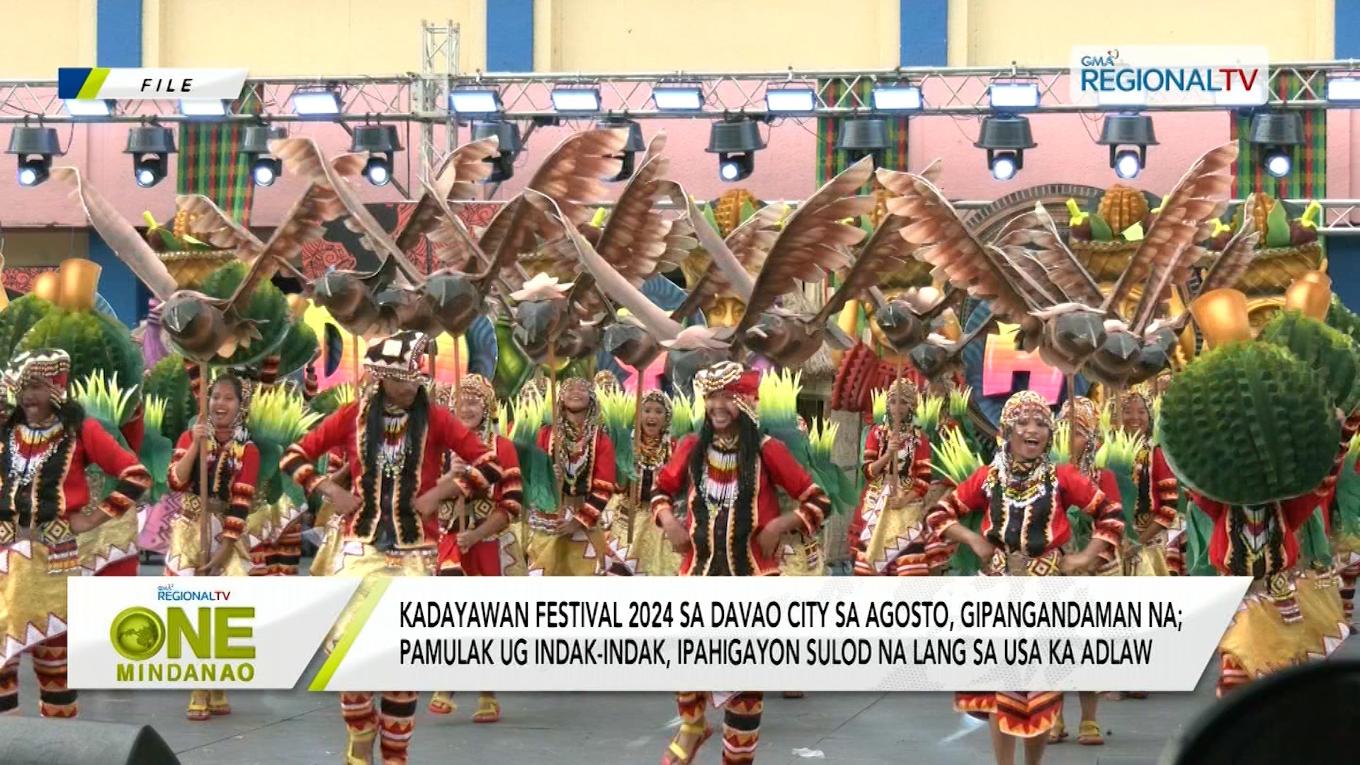 Kadayawan Festival 2024 sa Davao City sa Agosto, gipangandaman na