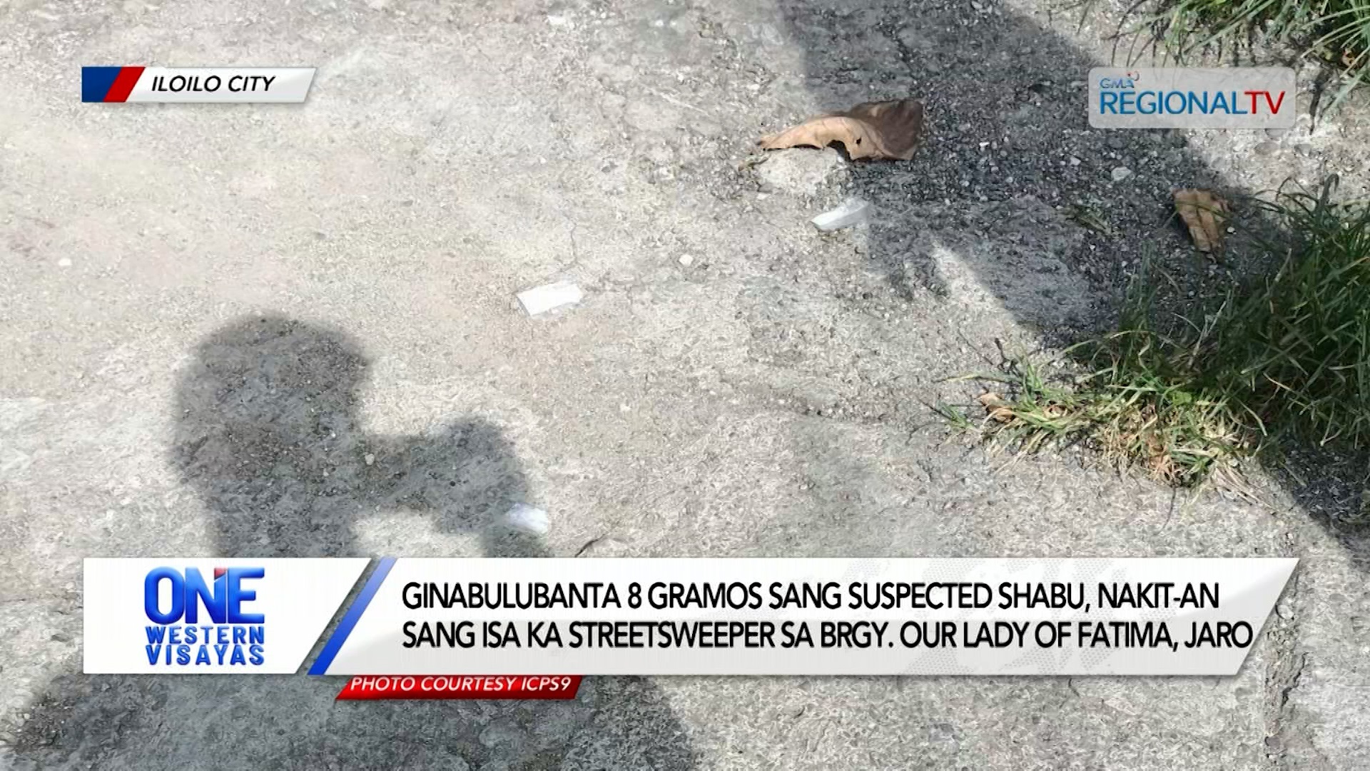 Ginabulubanta 8 grams sang suspected shabu, nakit-an sang streetsweeper