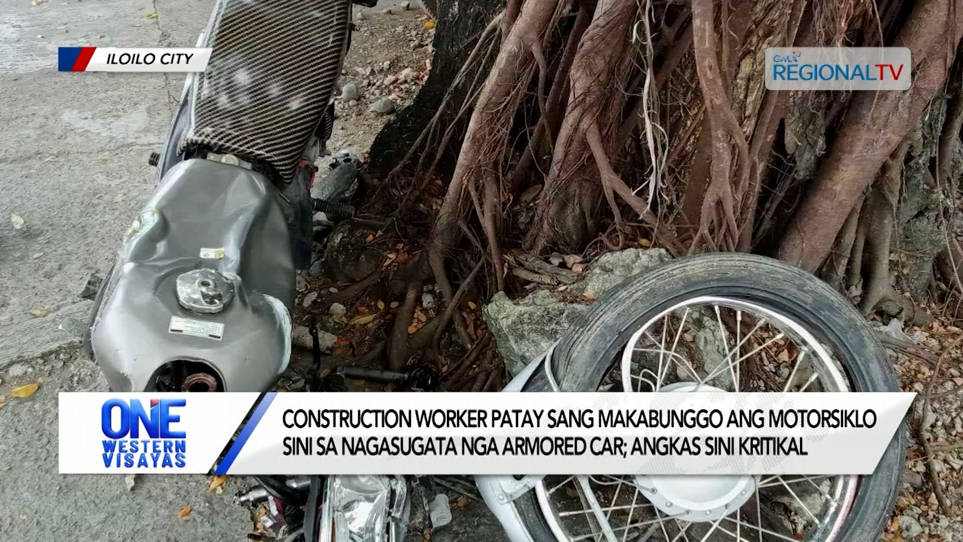 Lalaki patay sang makabunggo ang motorsiklo sini sa nagasugata nga armored car