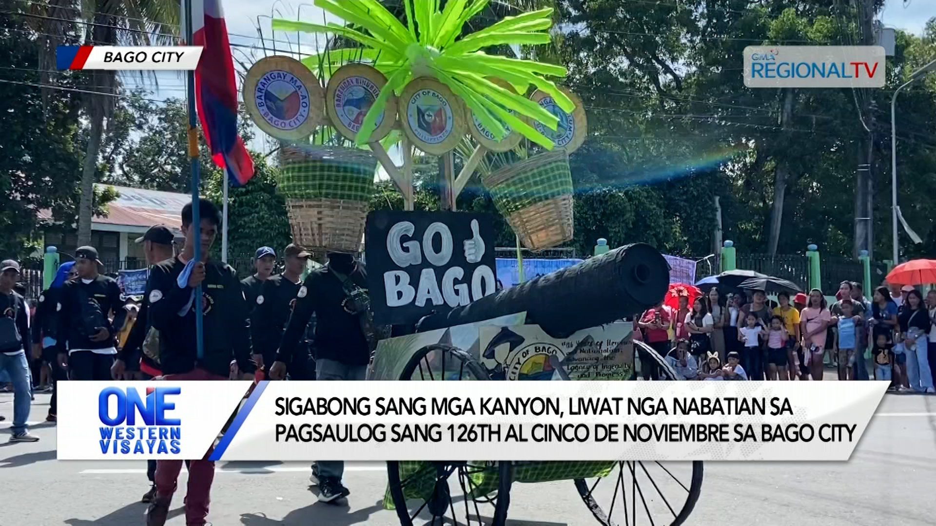 Sigabong sang mga kanyon, liwat nga nabatian sa 126th Al Cinco de Noviembre