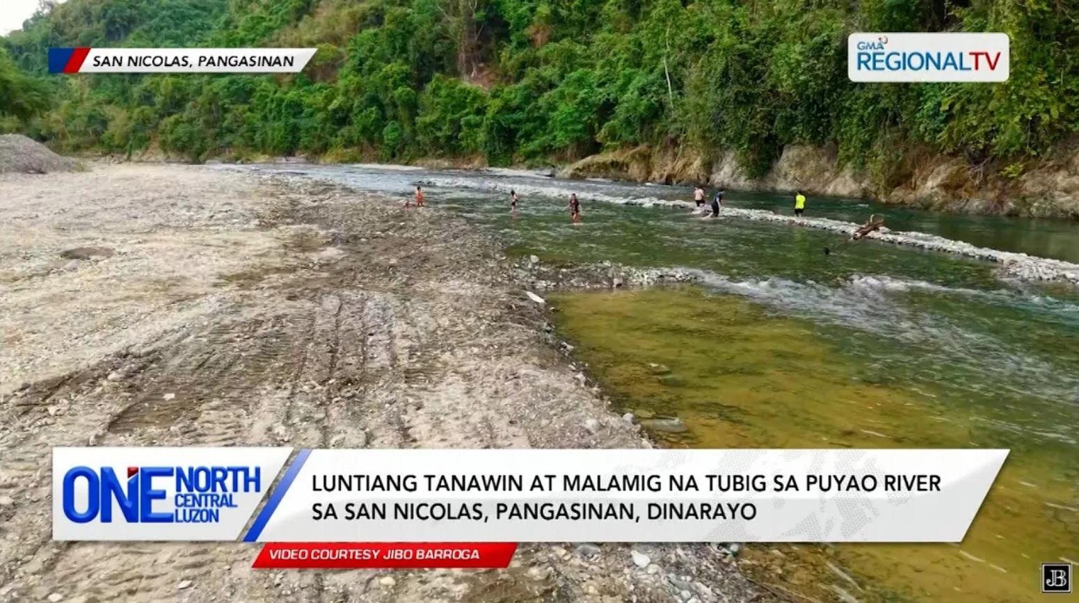 Puyao River sa San Nicolas, Pangasinan, dinarayo