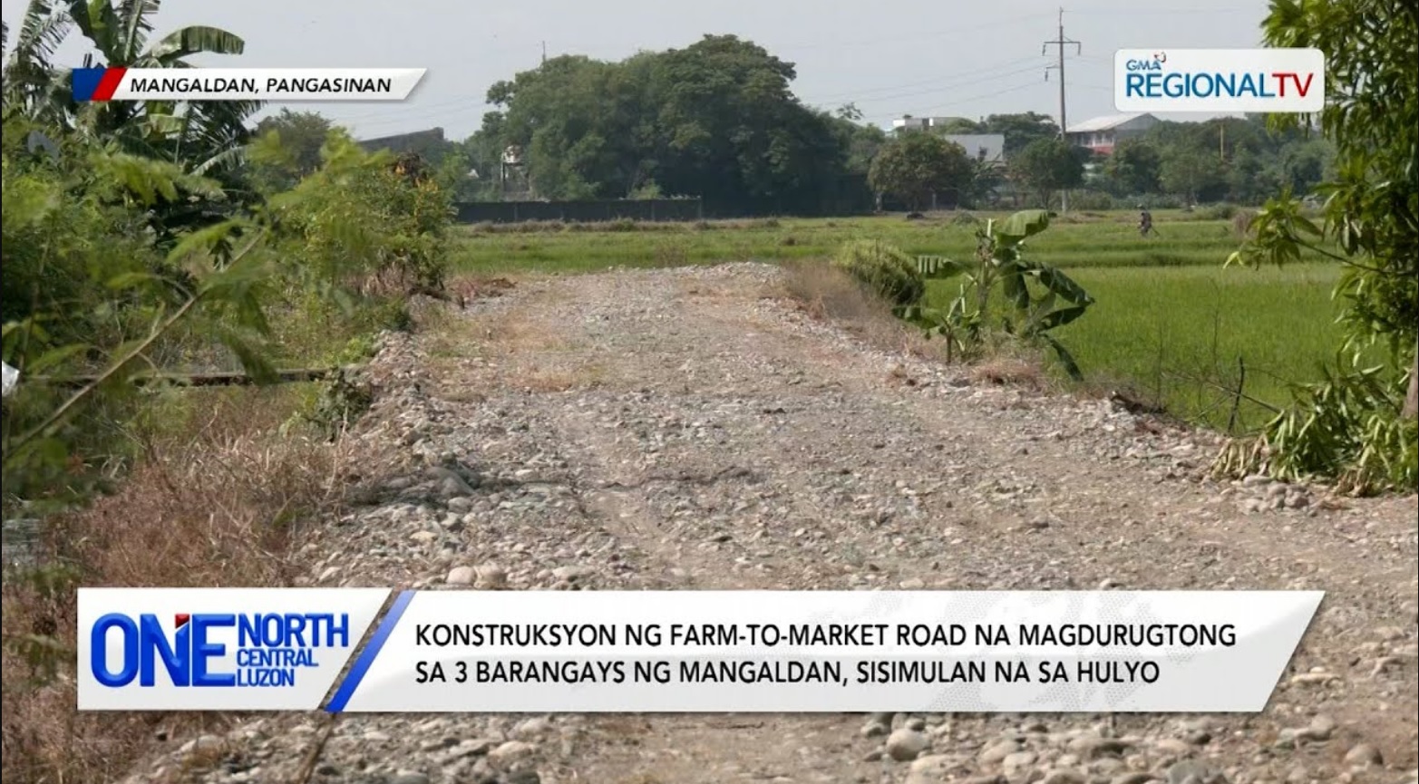 Konstruksyon ng farm-to-market road, sisimulan na sa Hulyo