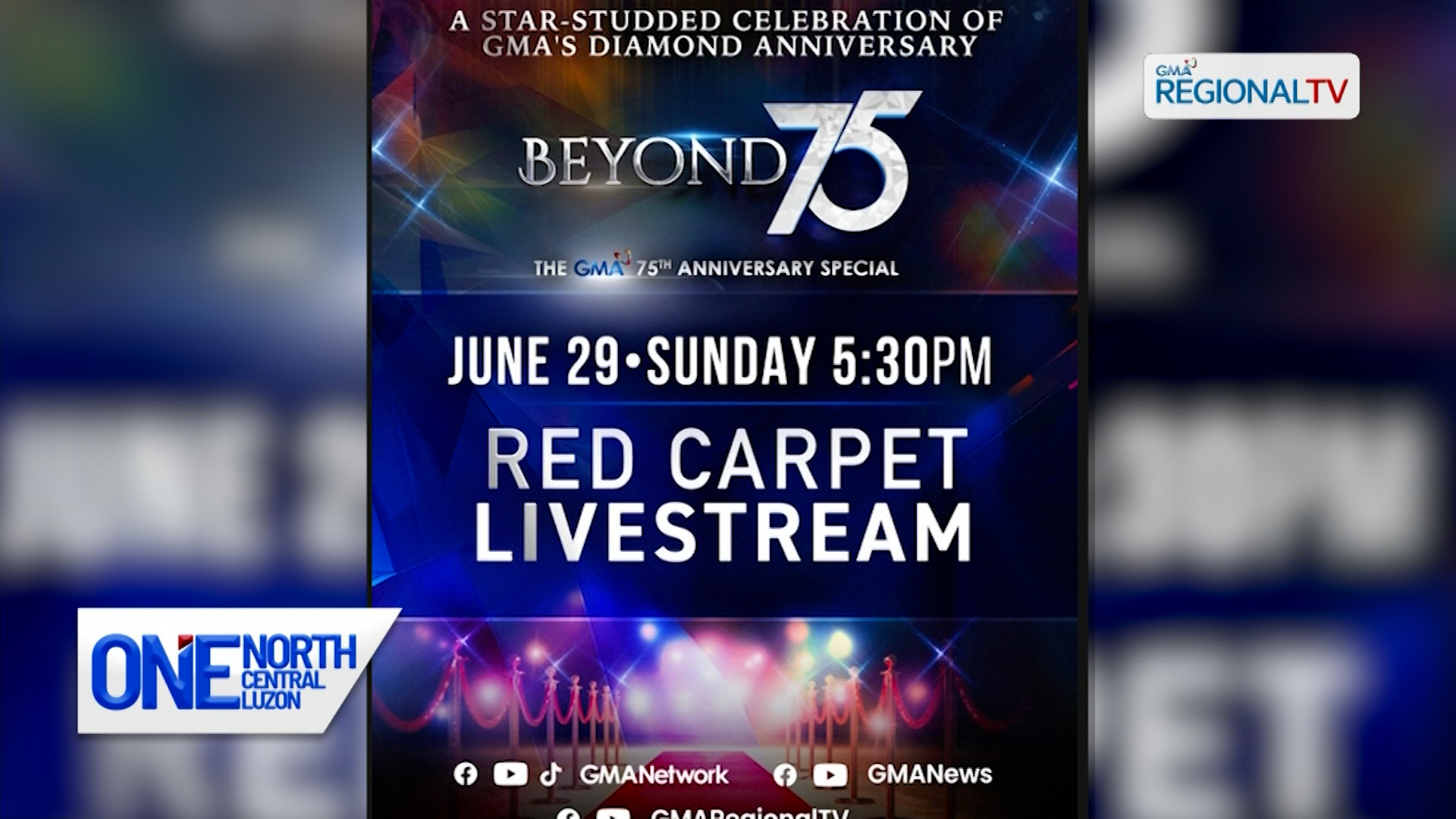 'Beyond 75: The GMA Network 75th Anniversary Special,' mapapanood