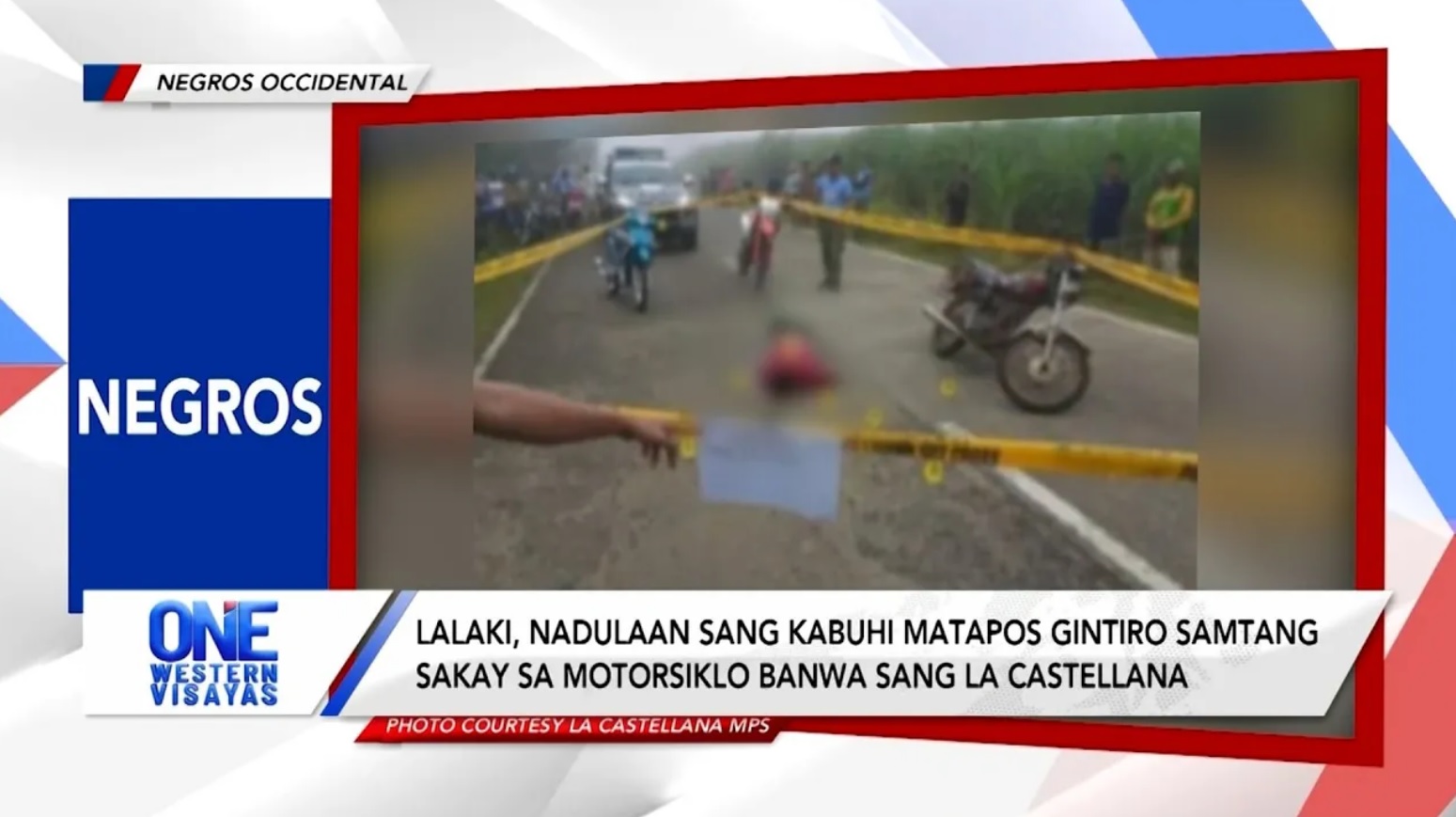 Lalaki, nadulaan sang kabuhi matapos gintiro samtang sakay sa motorsiklo