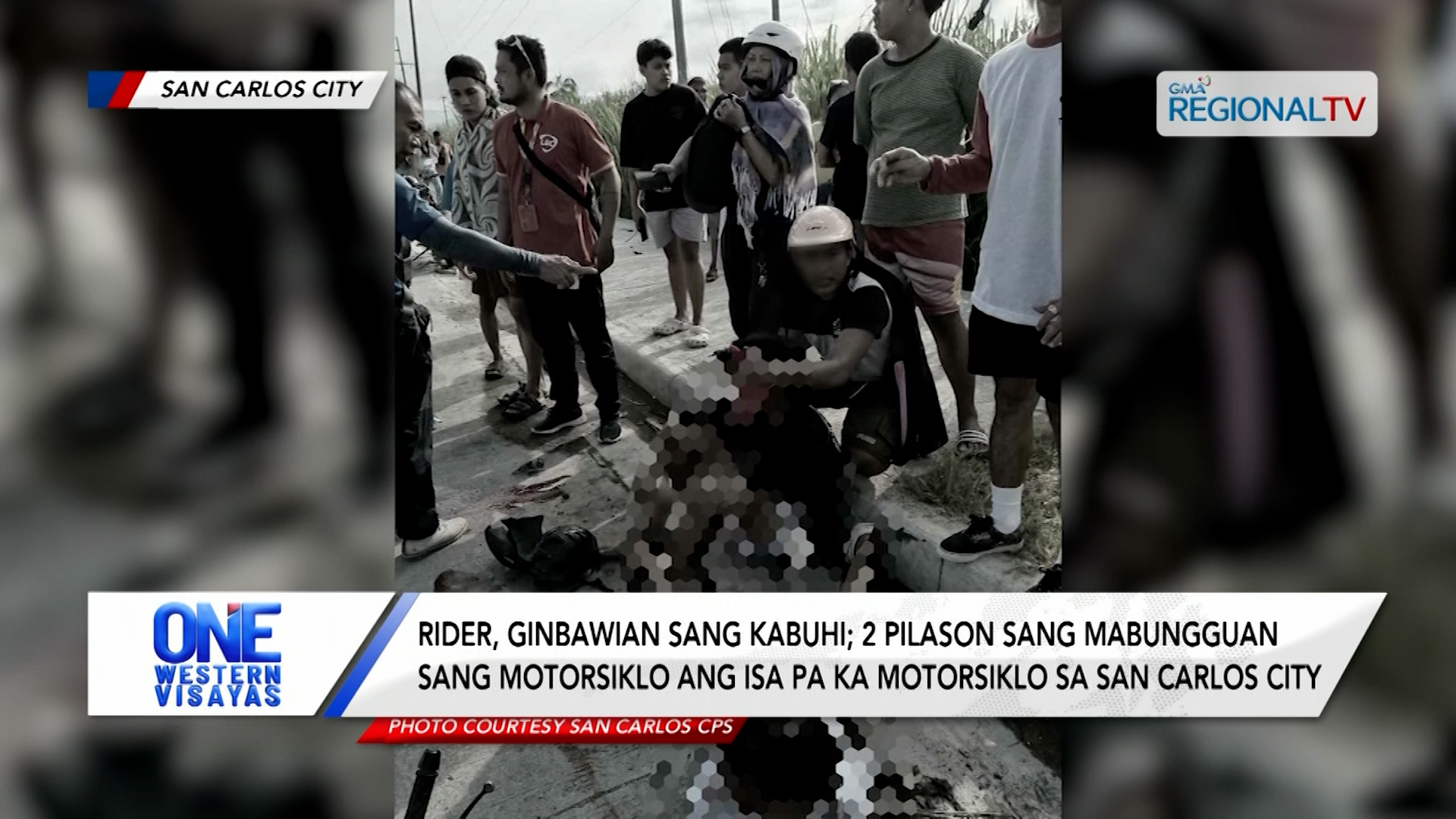 Rider, ginbawian sang kabuhi sang mabungguan sang isa pa ka motorsiklo
