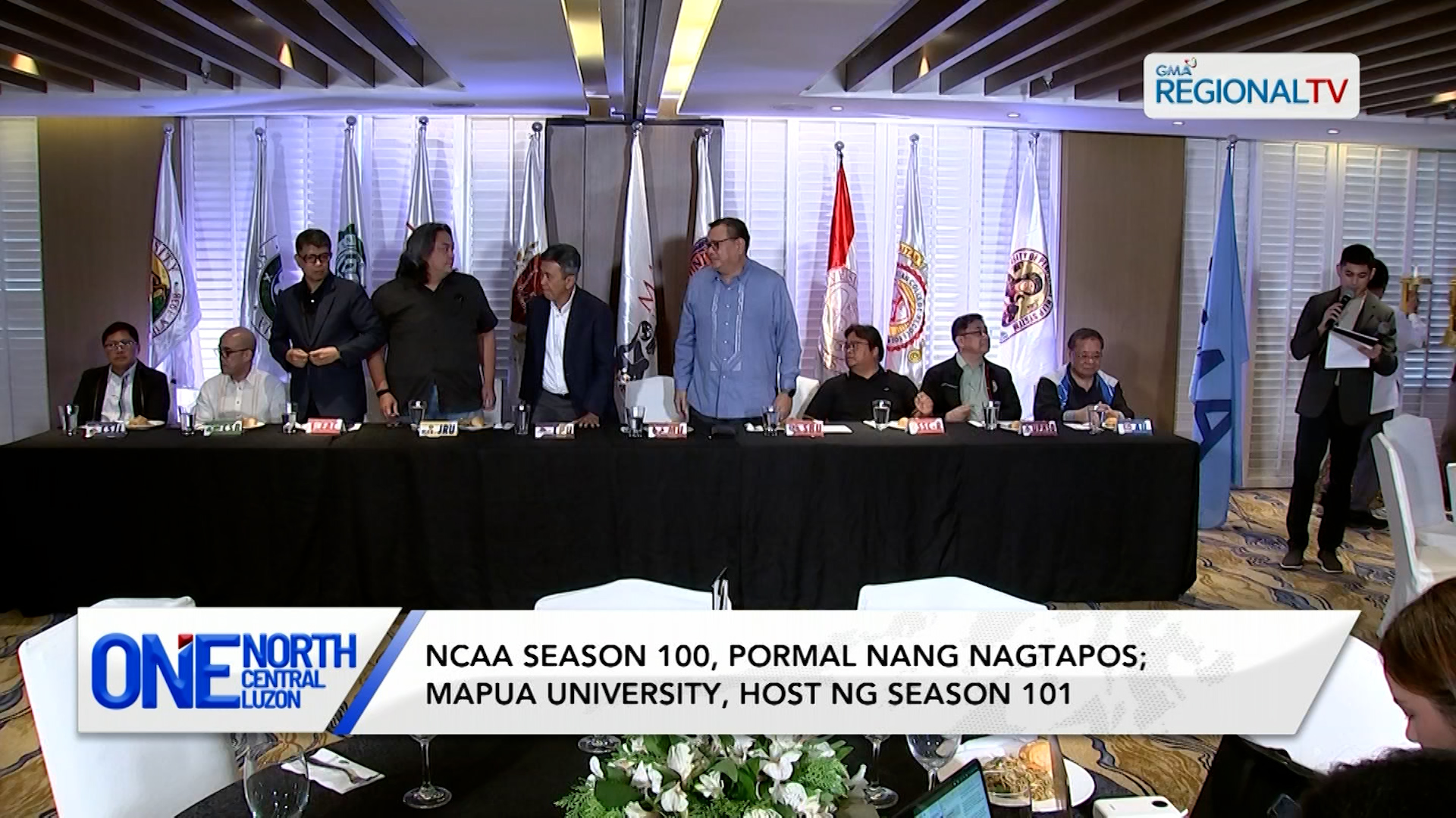 NCAA Season 100, pormal nang nagtapos; Mapua University, host ng Season 101