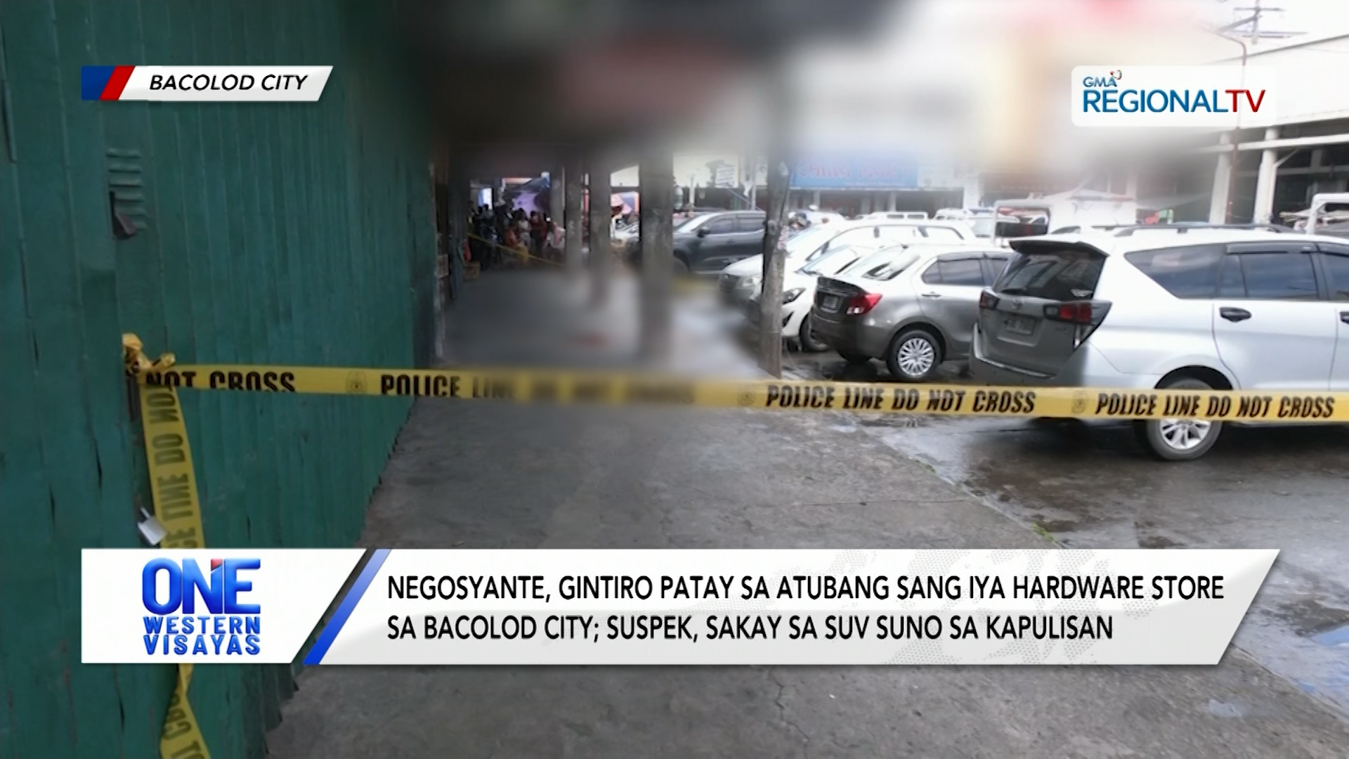 Negosyante, gintiro patay sa atubang sang iya hardware store sa Bacolod City | One Western Visayas