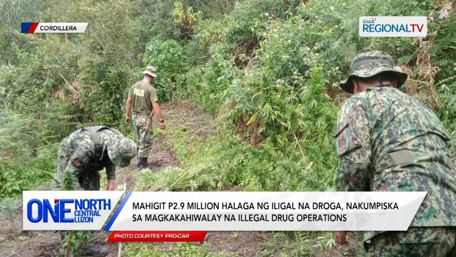 Mahigit P2.9 million halaga ng iligal na droga, nakumpiska | One North Central Luzon