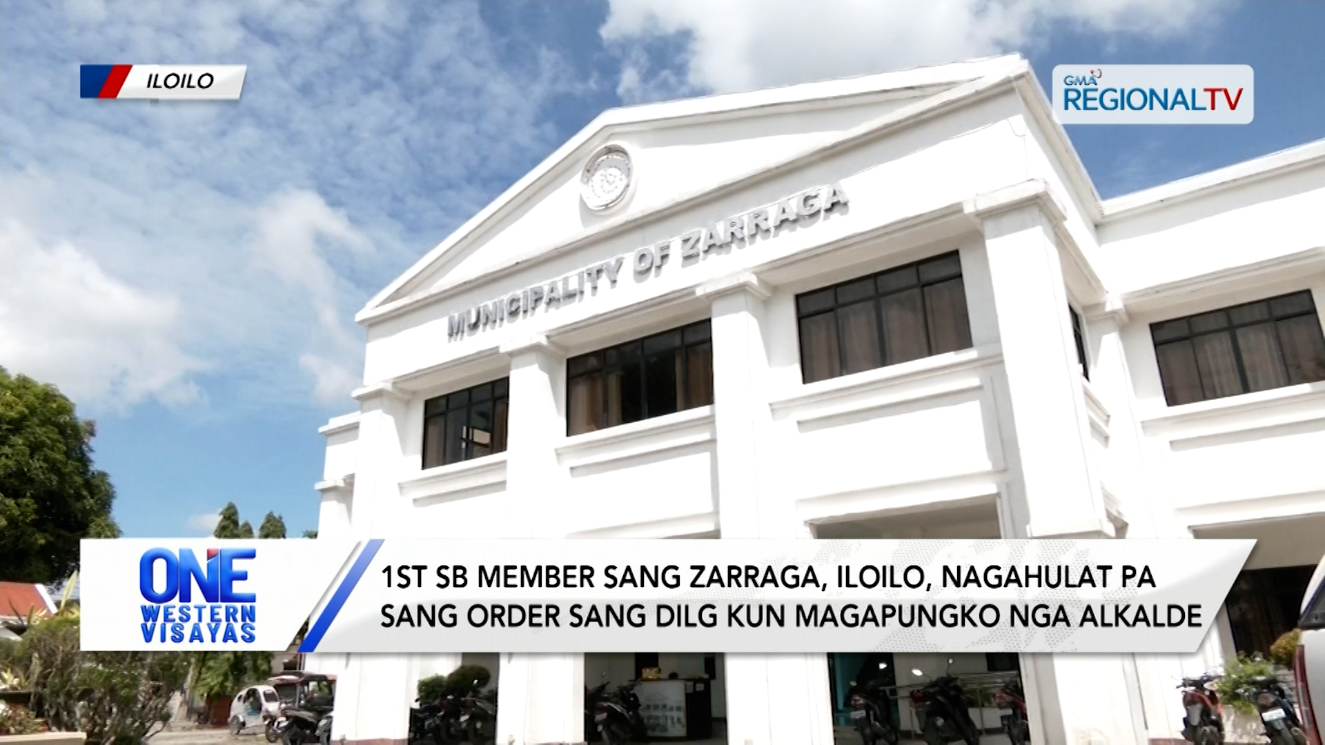 1st SB Member sang Zarraga, Iloilo, nagahulat pa sang order sang DILG | One Western Visayas