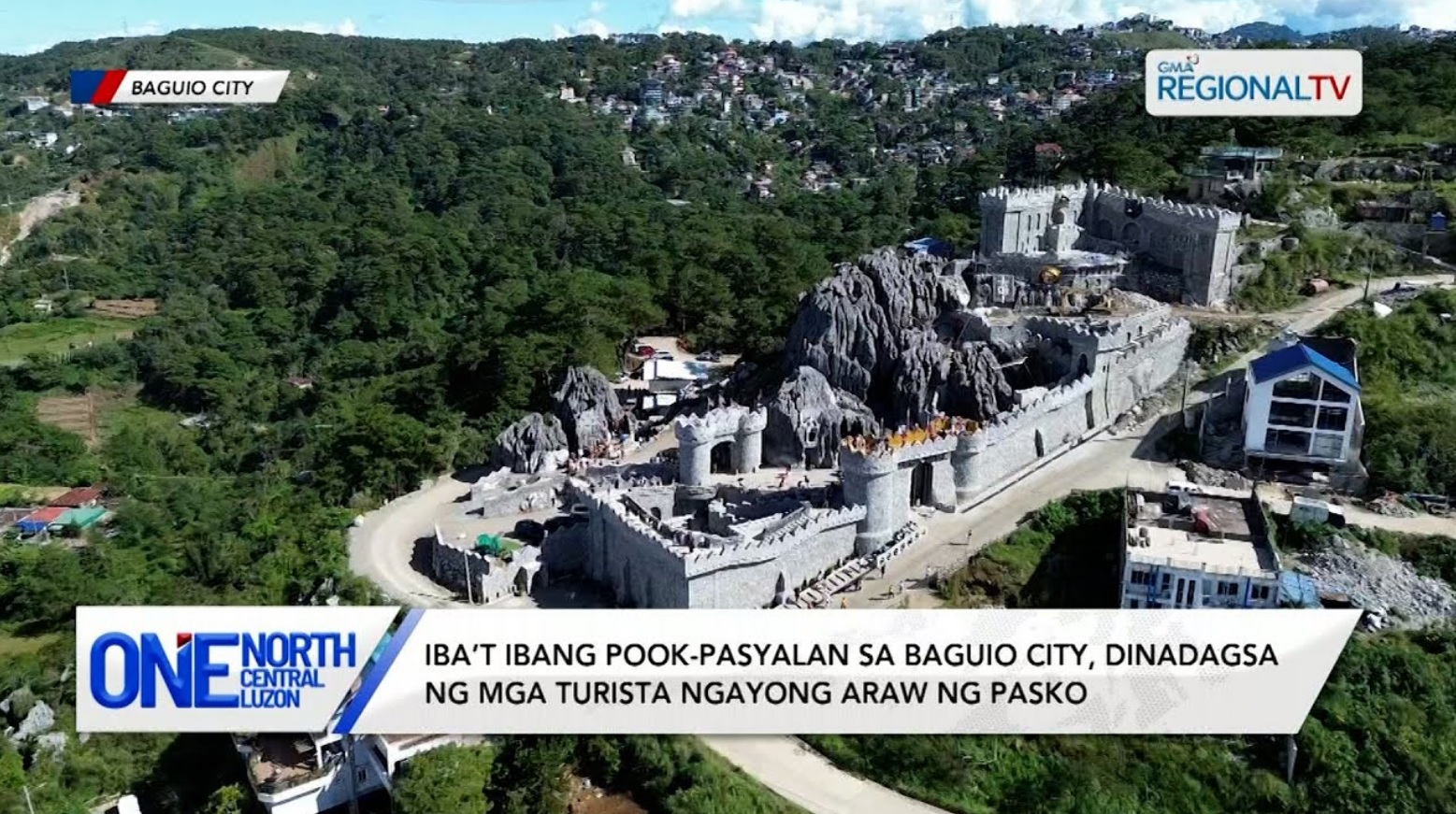 Iba’t ibang pook-pasyalan sa Baguio City, dinadagsa ng mga turista | One North Central Luzon