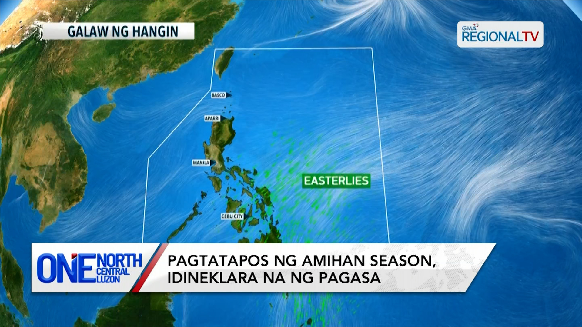 Pagtatapos ng amihan season, idineklara na ng PAGASA | One North Central Luzon