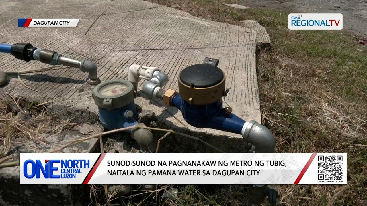Pagnanakaw ng metro ng tubig, naitala sa Dagupan City | One North Central Luzon