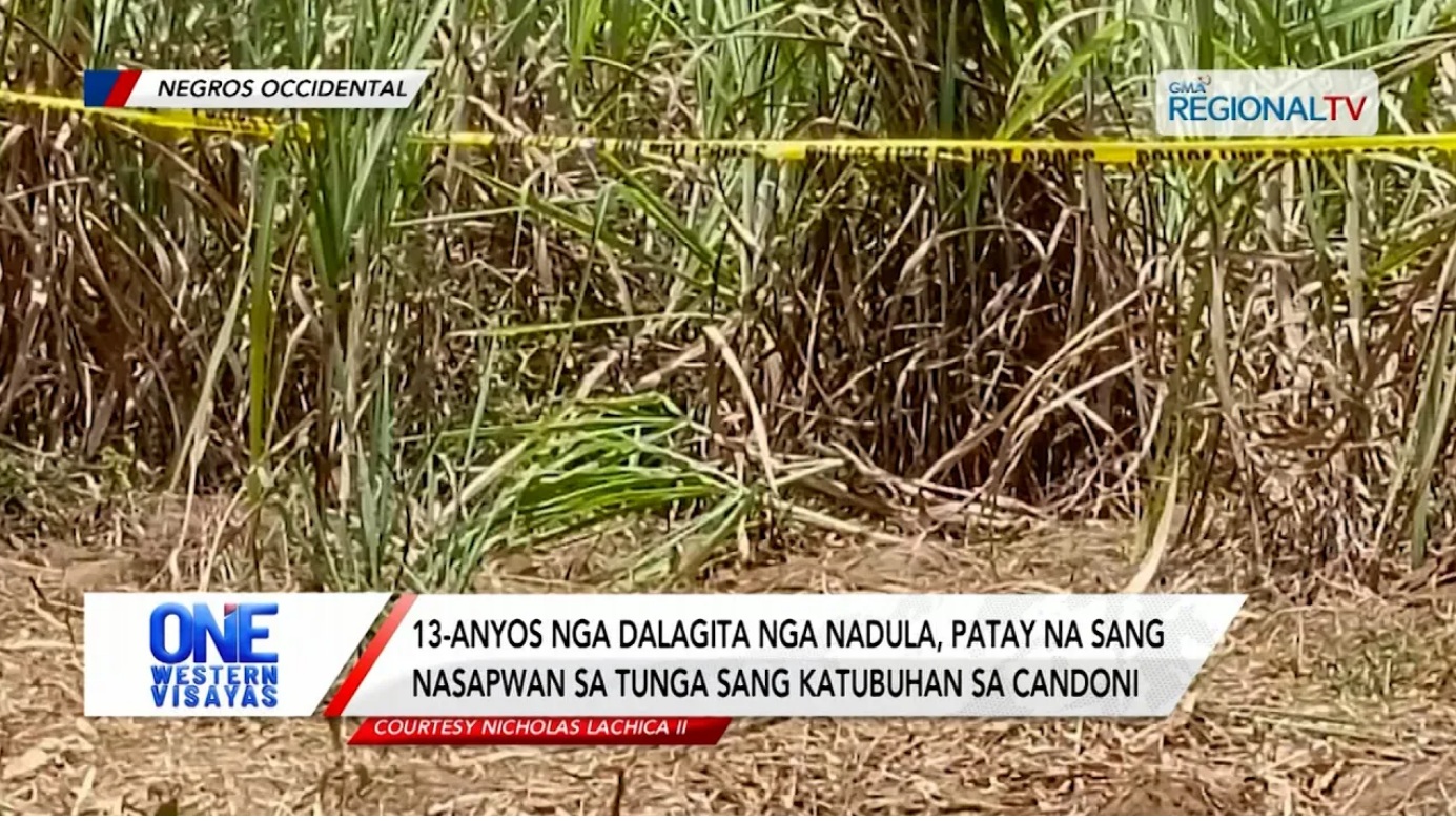 13-anyos nga dalagita nga nadula patay na sang nasapwan sa katubuhan sa Candoni| One Western Visayas