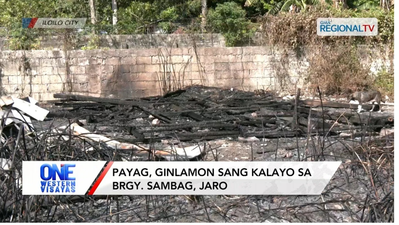 Payag, ginlamon sang kalayo sa Brgy. Sambag, Jaro | One Western Visayas