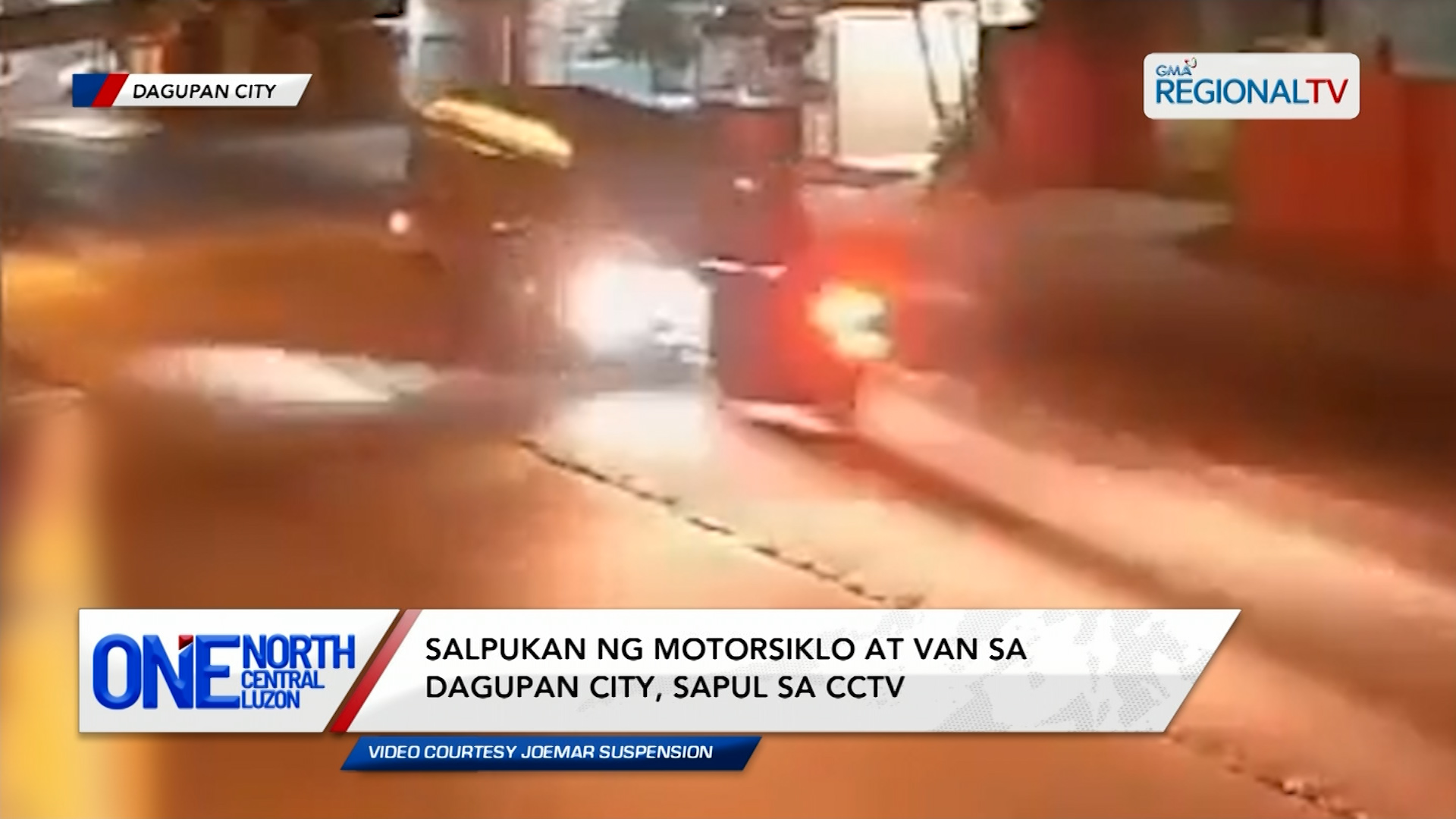 Magkahiwalay na aksidente sa Dagupan City, sapul sa CCTV | One North Central Luzon